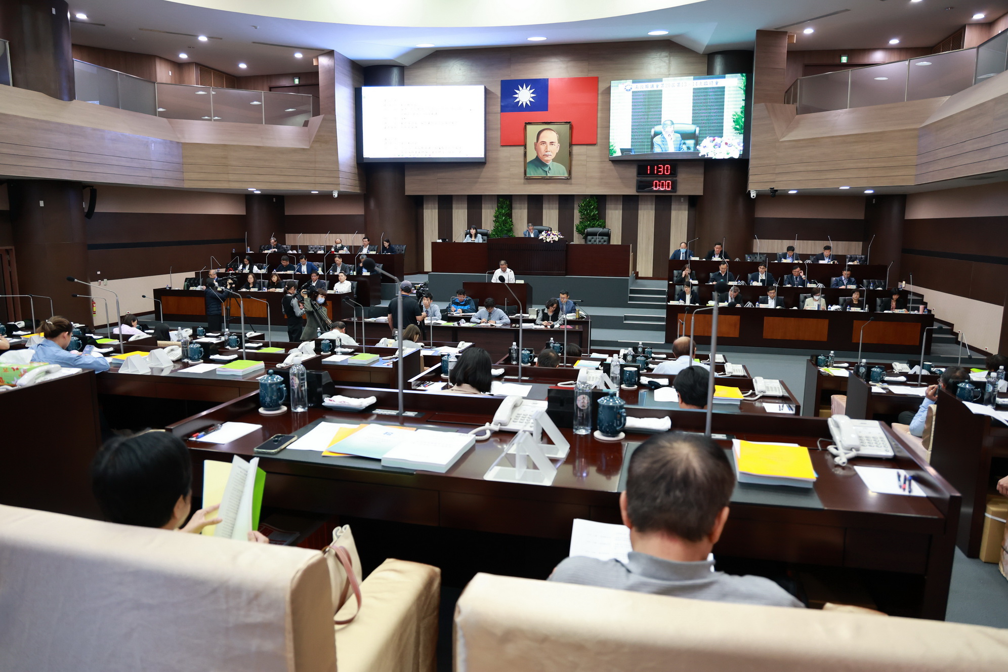 相關圖片1-縣議會三讀通過第一次追加減預算等案 許縣長全力落實