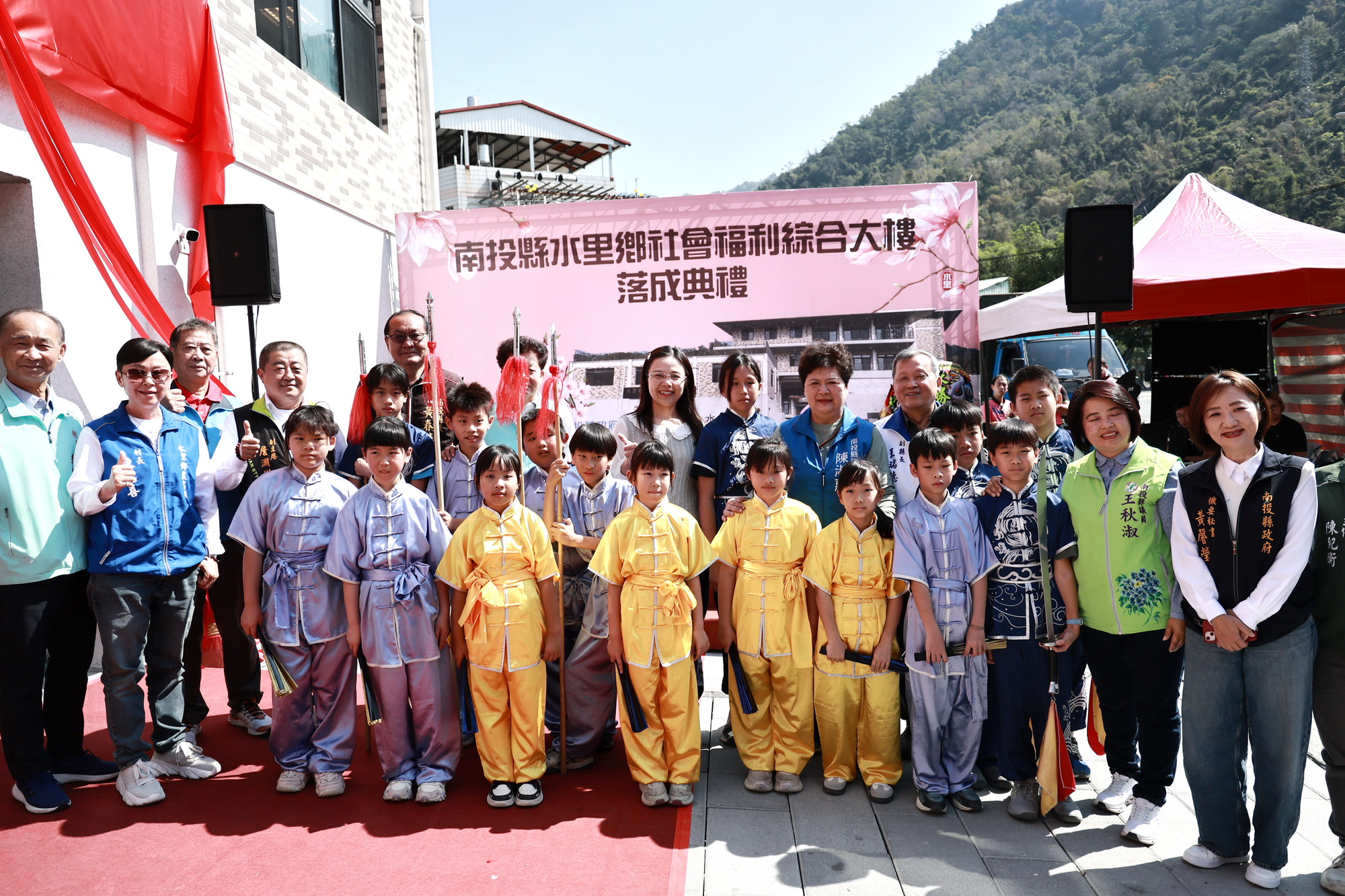 相關圖片3-水里鄉社福大樓竣工  縣府加碼千萬補助  化解停工危機