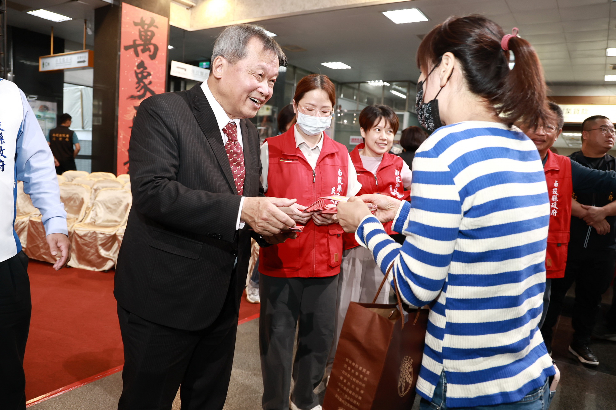 相關圖片4-縣府舉辦南投縣各界115年新春團拜活動