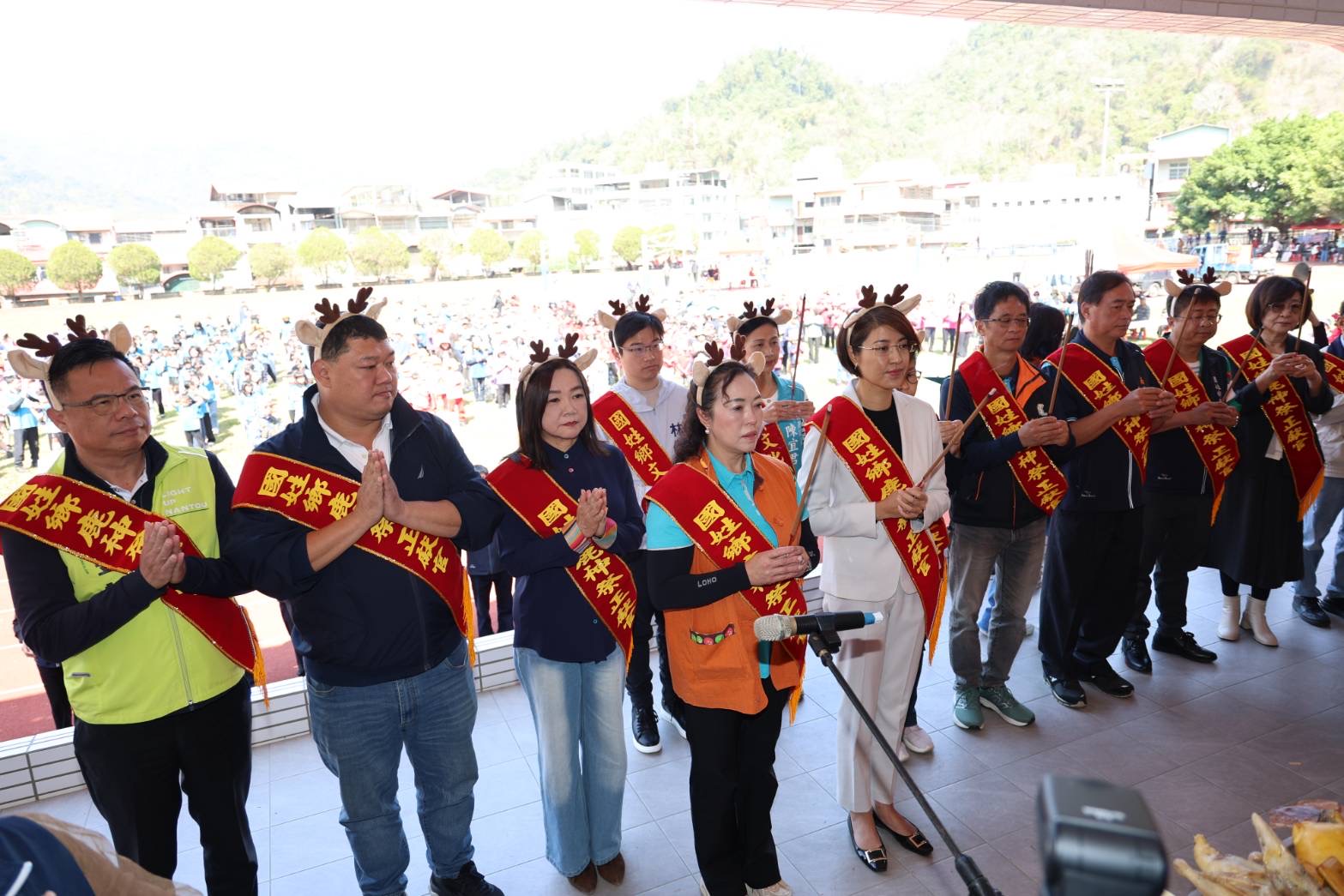 相關圖片1-國姓鄉鹿神祭登場 鹿茸宴熱鬧開席