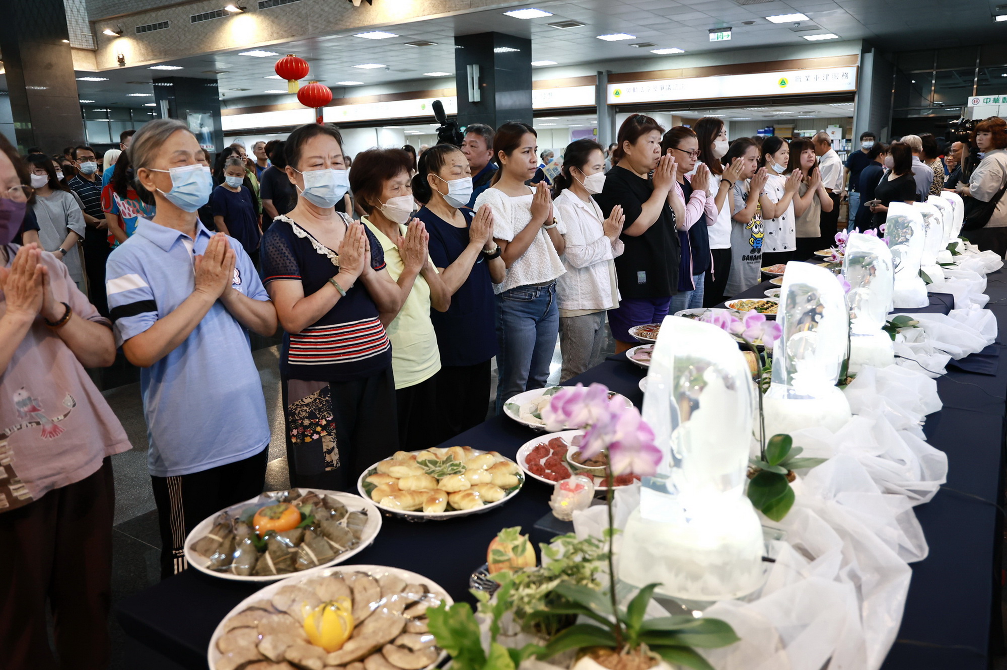 相關圖片5-慈濟吉祥月推廣素食護地球  許縣長率縣府同仁響應