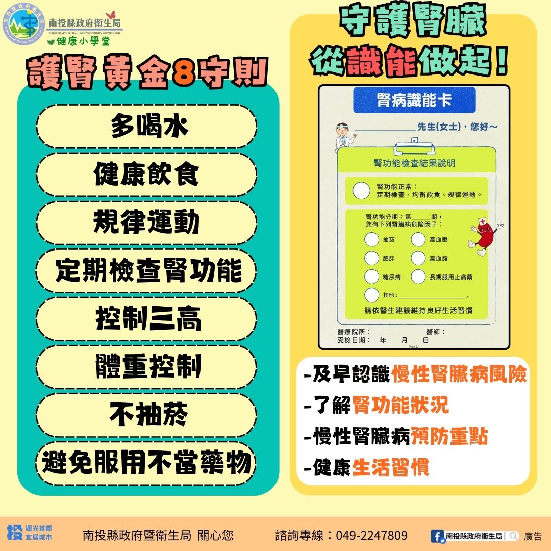 相關圖片1-世界腎臟病日「全民腎臟健康：關懷人類，守護地球」