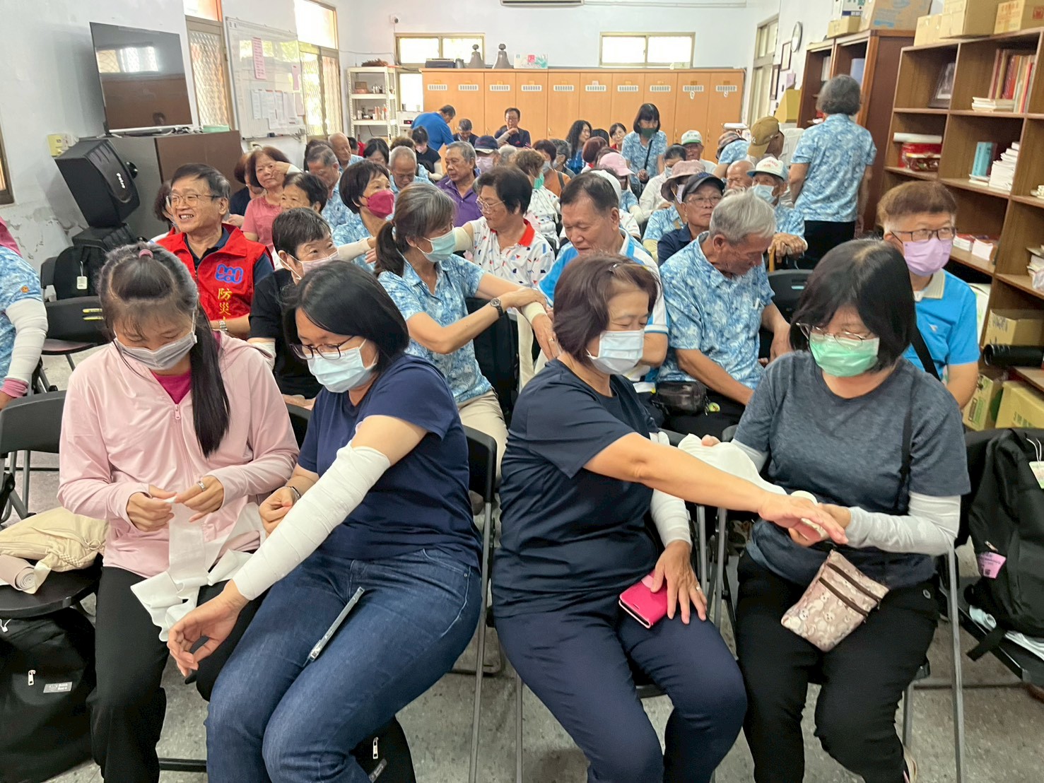 相關圖片5-縣府辦理城鎮韌性社區防空避難巡禮教育講習