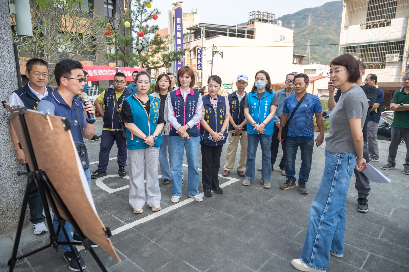 相關圖片3-縣府與國姓公所合作綠美化楞嚴宮周邊　打造新亮點