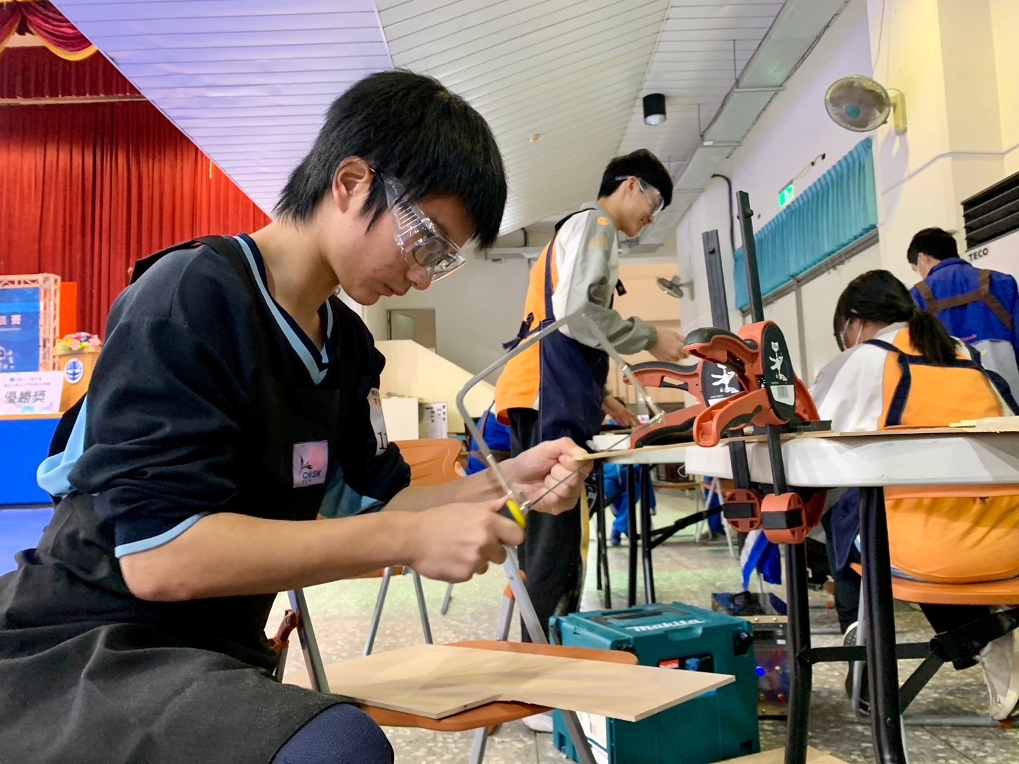 相關圖片1-113學年度國中生活科技創作競賽熱鬧登場  南投學子巧思妙計解困境