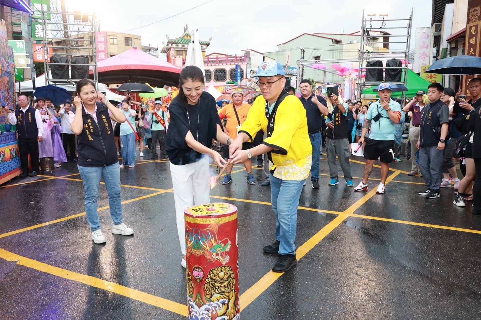 圖片-竹山大士爺文化祭起跑 千人踩街炒熱前山第一城