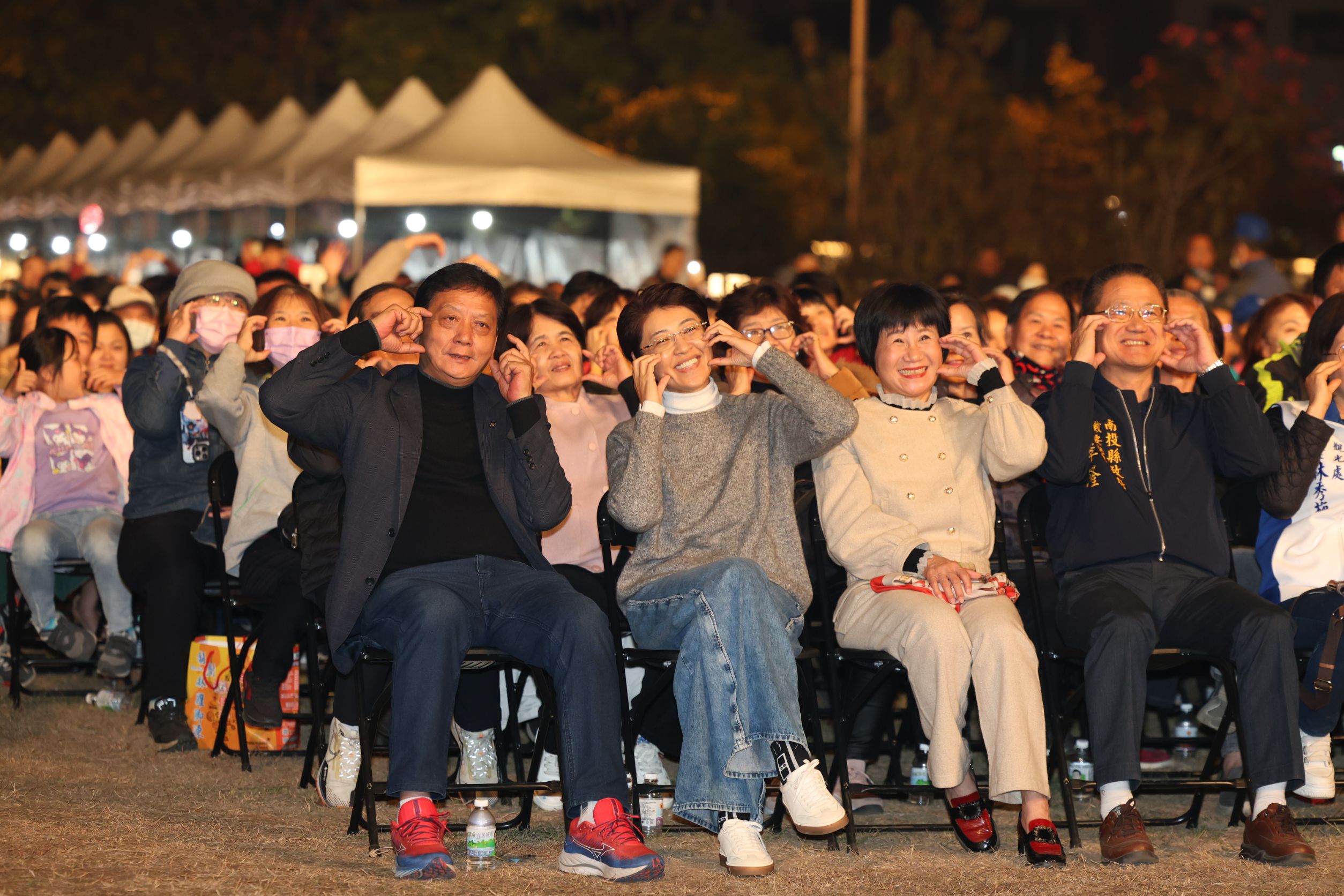 Image-2025 Caotun Christmas Fireworks Carnival Ended with Dazzling Finale! County Mayor Hsu Vows Bigger Celebration in 2026. Dec. 28th