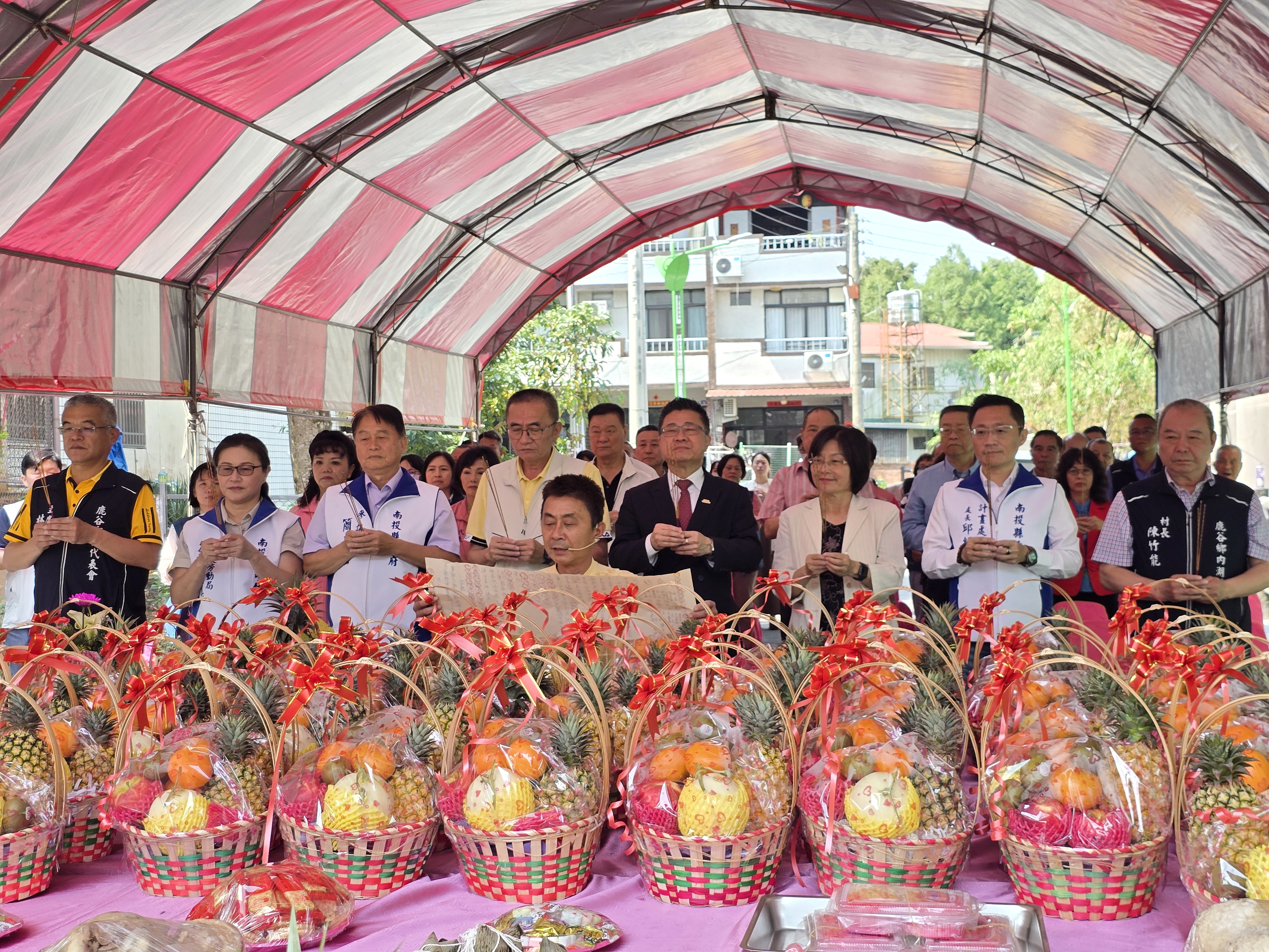 相關圖片2-鹿谷鄉長照綜合大樓上樑   南投首家設「失智專區」住宿長照機構