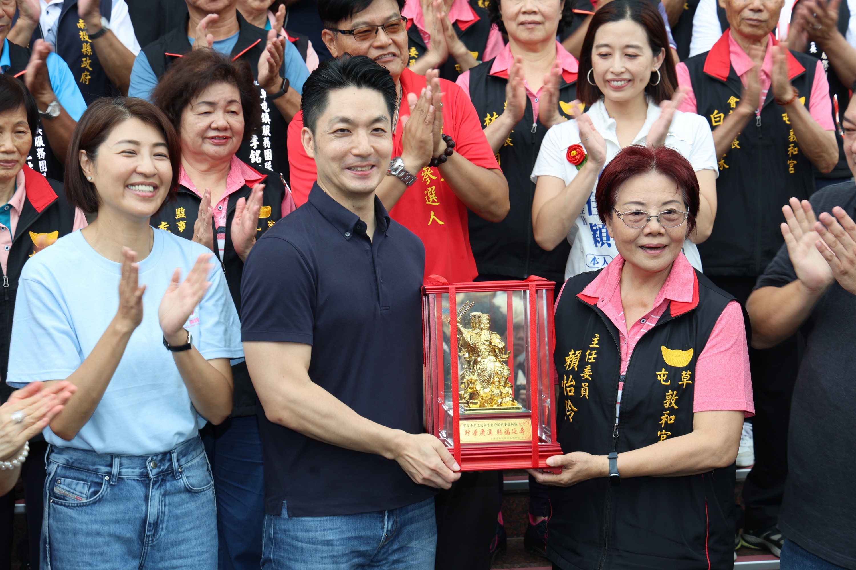 相關圖片6-台北市長蔣萬安參訪惠德宮、敦和宮 允諾協力許縣長加強北市、投縣互惠交流