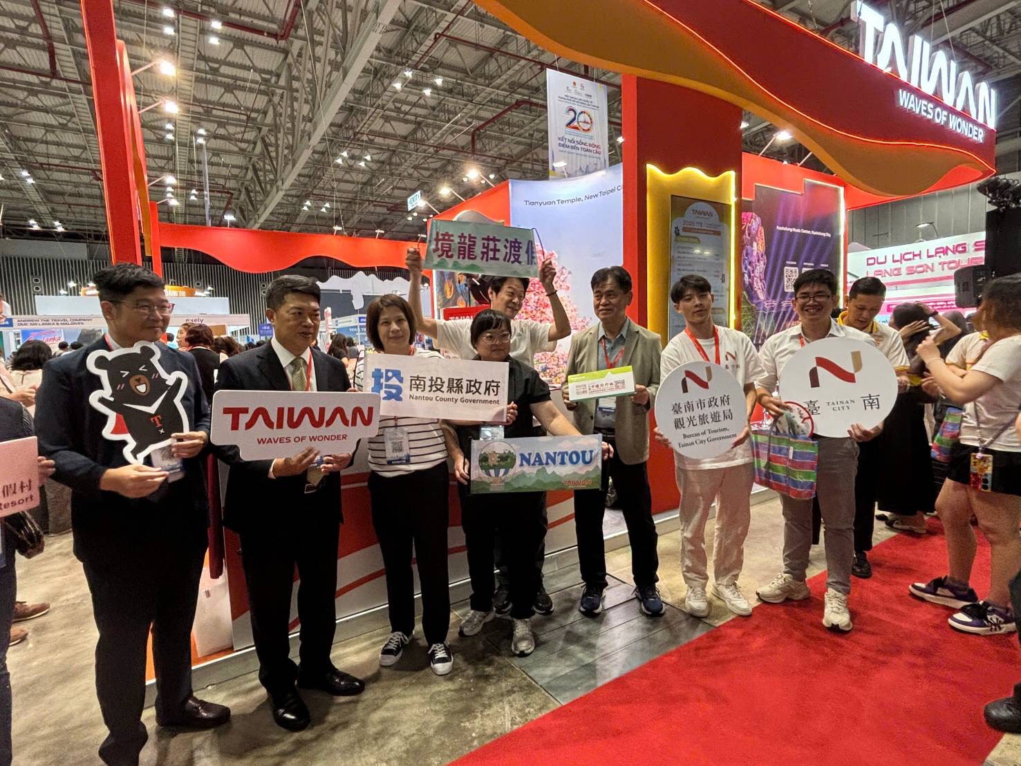 圖片-南投縣府協力觀光業者前進越南胡志明市2026ITE旅展