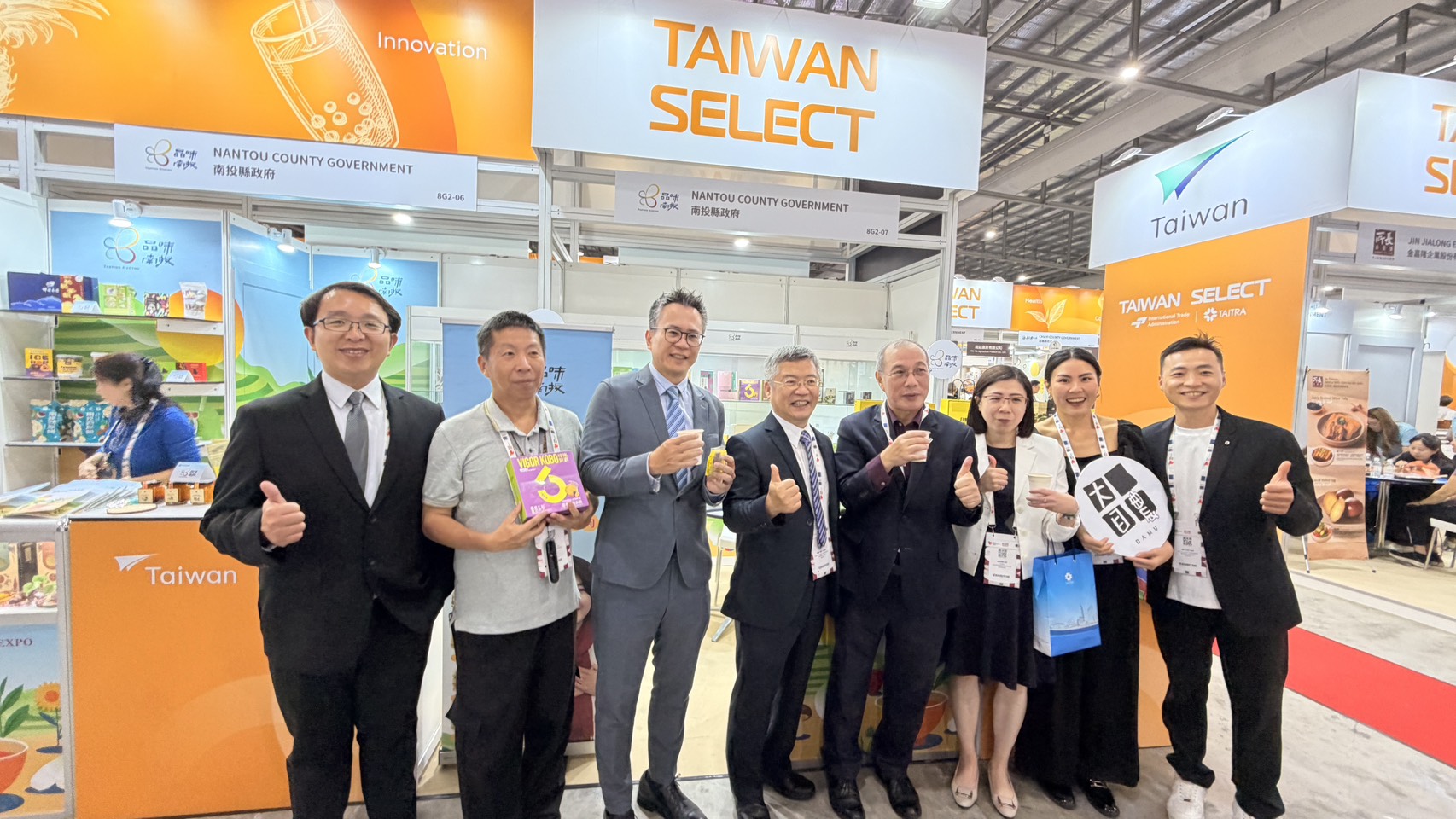 相關圖片1-從中央山脈到獅城-「品味南投」攜手在地優質品牌登上2026新加坡國際食品展舞台