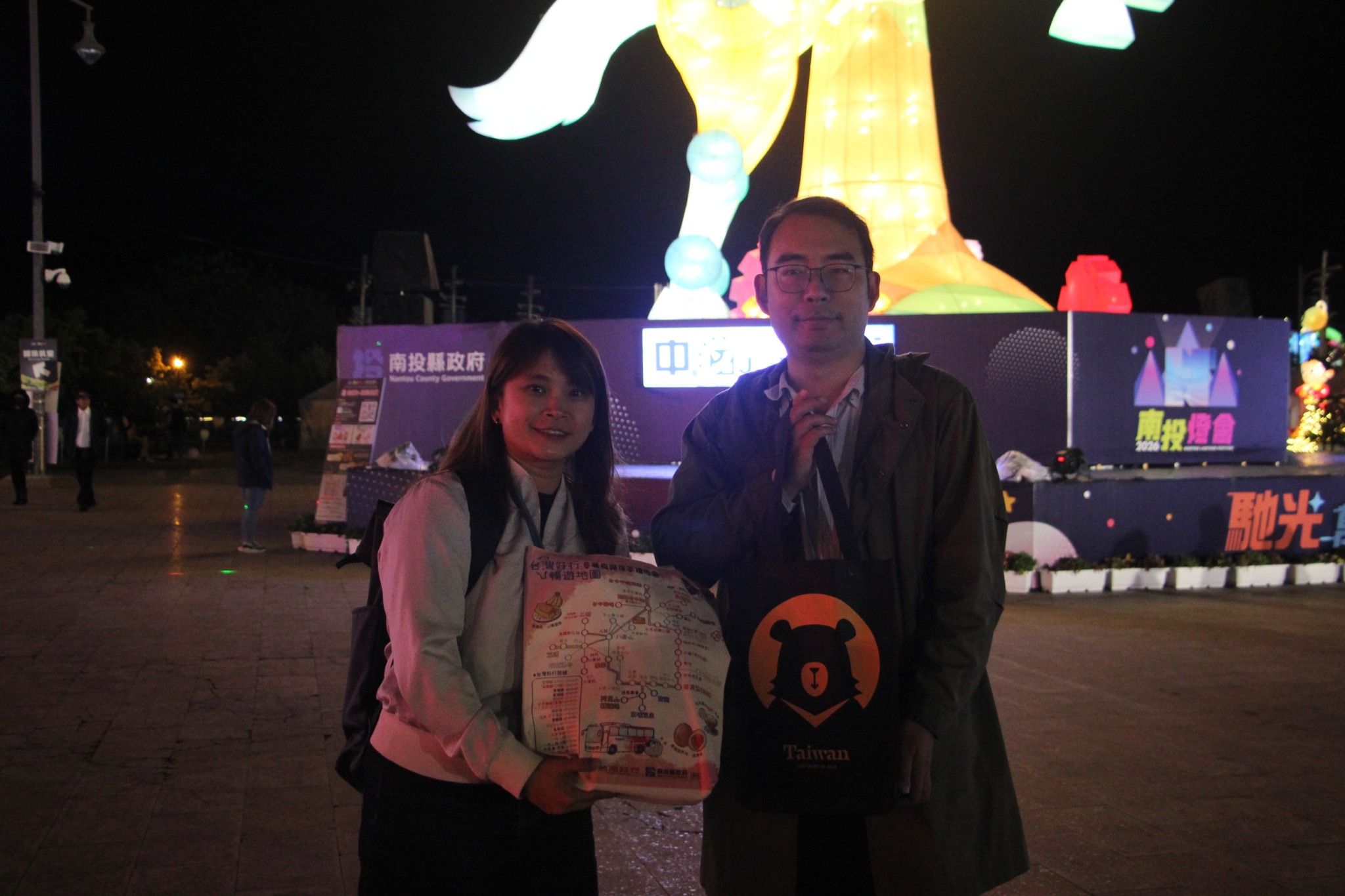 相關圖片5-南投燈會國際交流熱絡 馬來西亞媒體及日本美禰市來訪    