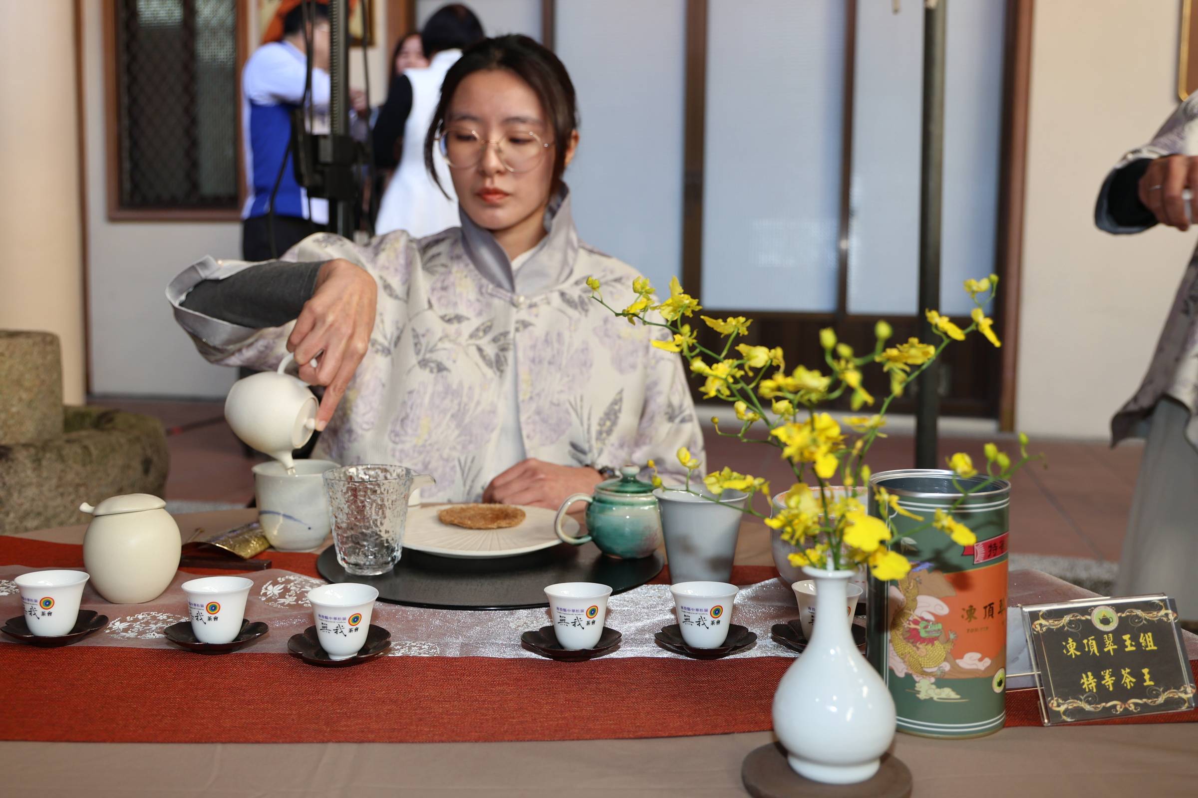 相關圖片8-南投好茶・韻味傳承！114年冬季暨全國冬片茶評鑑頒獎典禮  三光國中絲竹悠揚揭序幕 特等茶王開罐飄香李氏家園