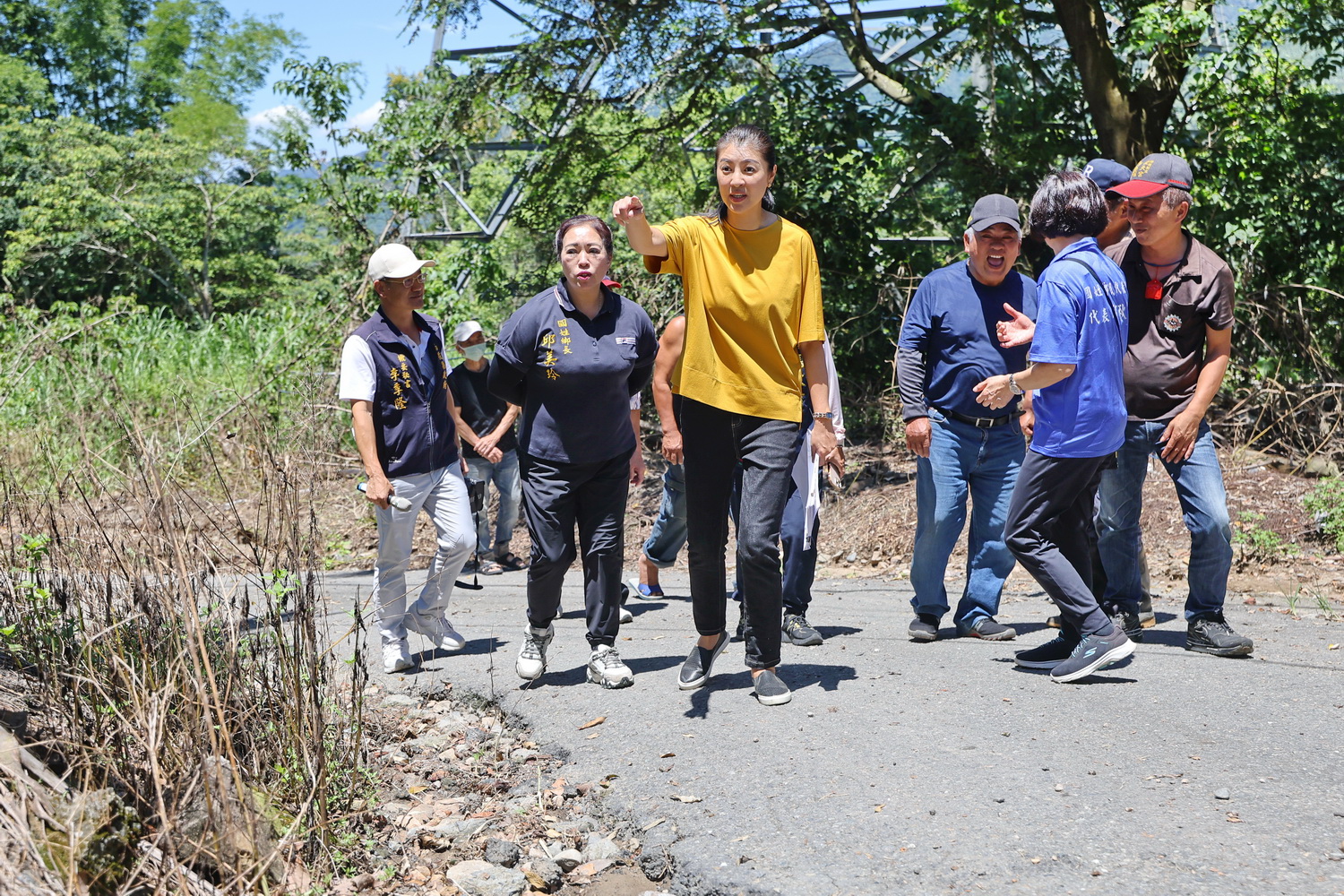 相關圖片1-縣府斥資約1700萬元　改善國姓草屯多處道路及護岸