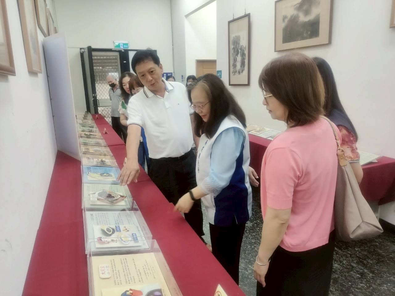 文章圖片-南投縣貓羅溪社區大學 「創意紙雕 X 草屯美食」 特展