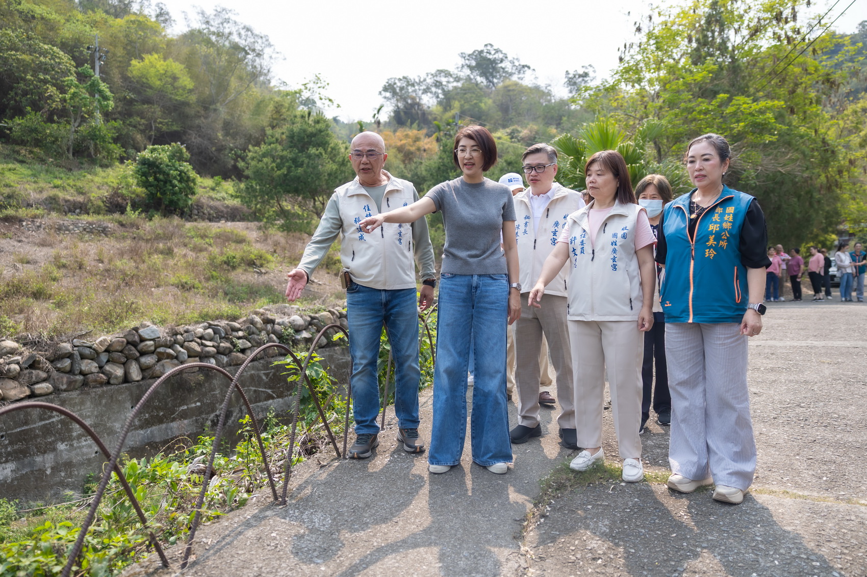 相關圖片7-縣府與國姓公所合作綠美化楞嚴宮周邊　打造新亮點