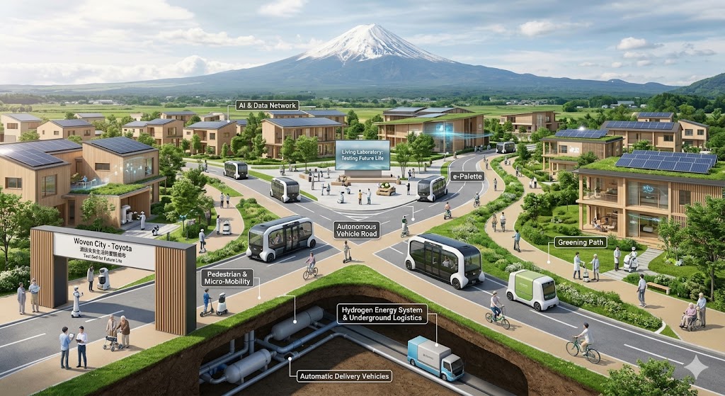 文章圖片-富士山腳下的實驗場：Toyota Woven City