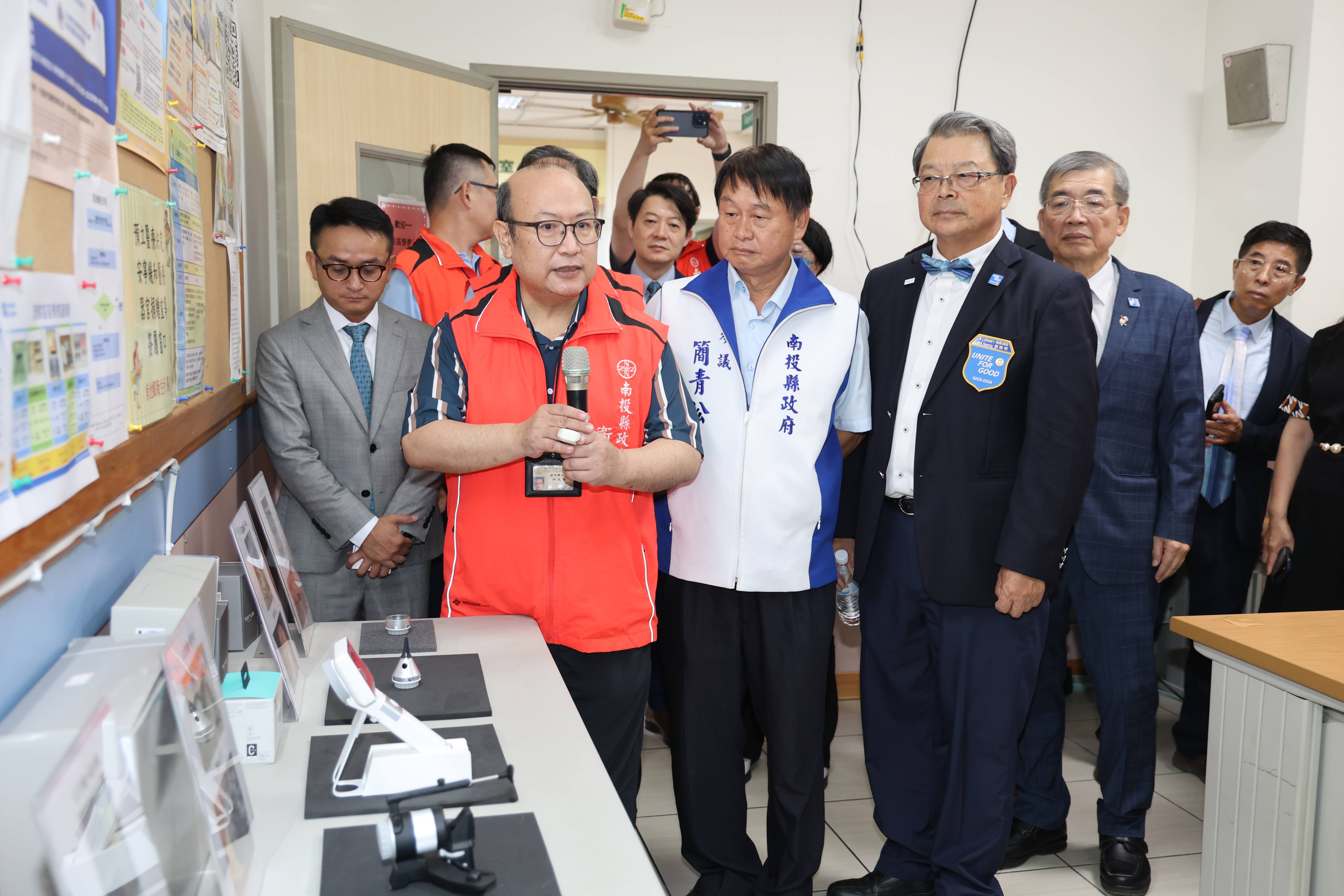 相關圖片5-台中東北扶輪社首度申獲國際扶輪全球獎助金  全數捐贈南投魚池、中寮兩偏鄉遠距醫療設備