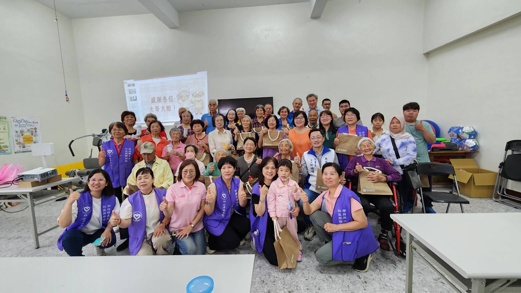 圖片-南投縣府攜手南開科大 邀請長輩認識AI　體驗古早味手作