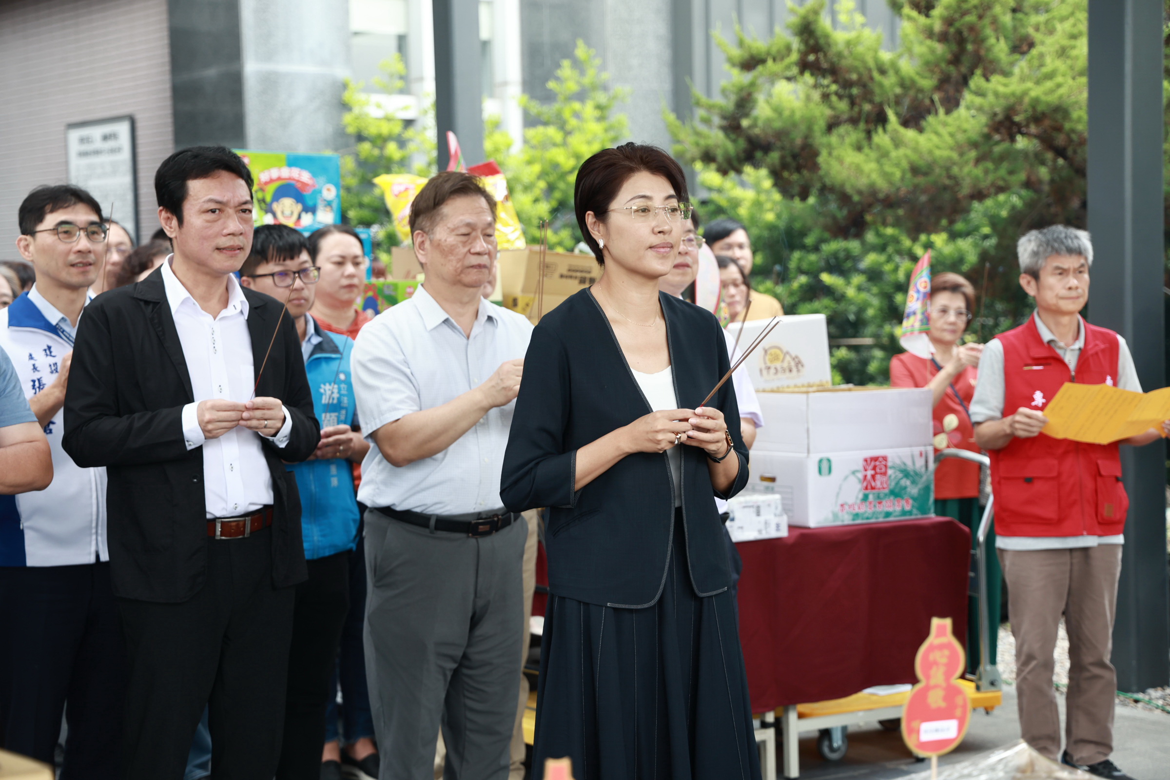 文章圖片-慶讚中元 許縣長主持縣府普渡儀式祈求平安順遂