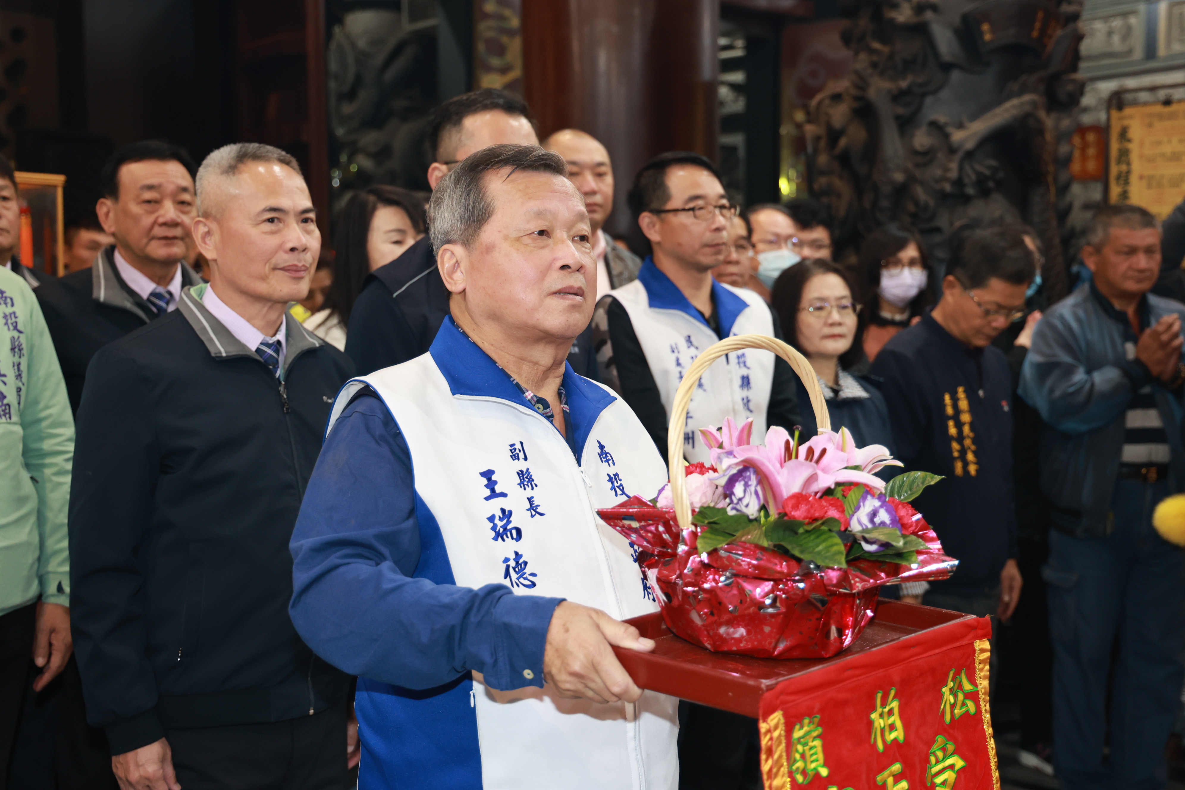 文章圖片-受天宮玄天上帝聖誕 王副縣長祝壽祈福
