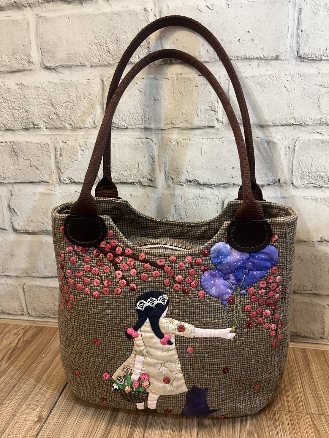 相關圖片2-布藝奇想-濁水溪社區大學湯愛琴師生拼布藝術展