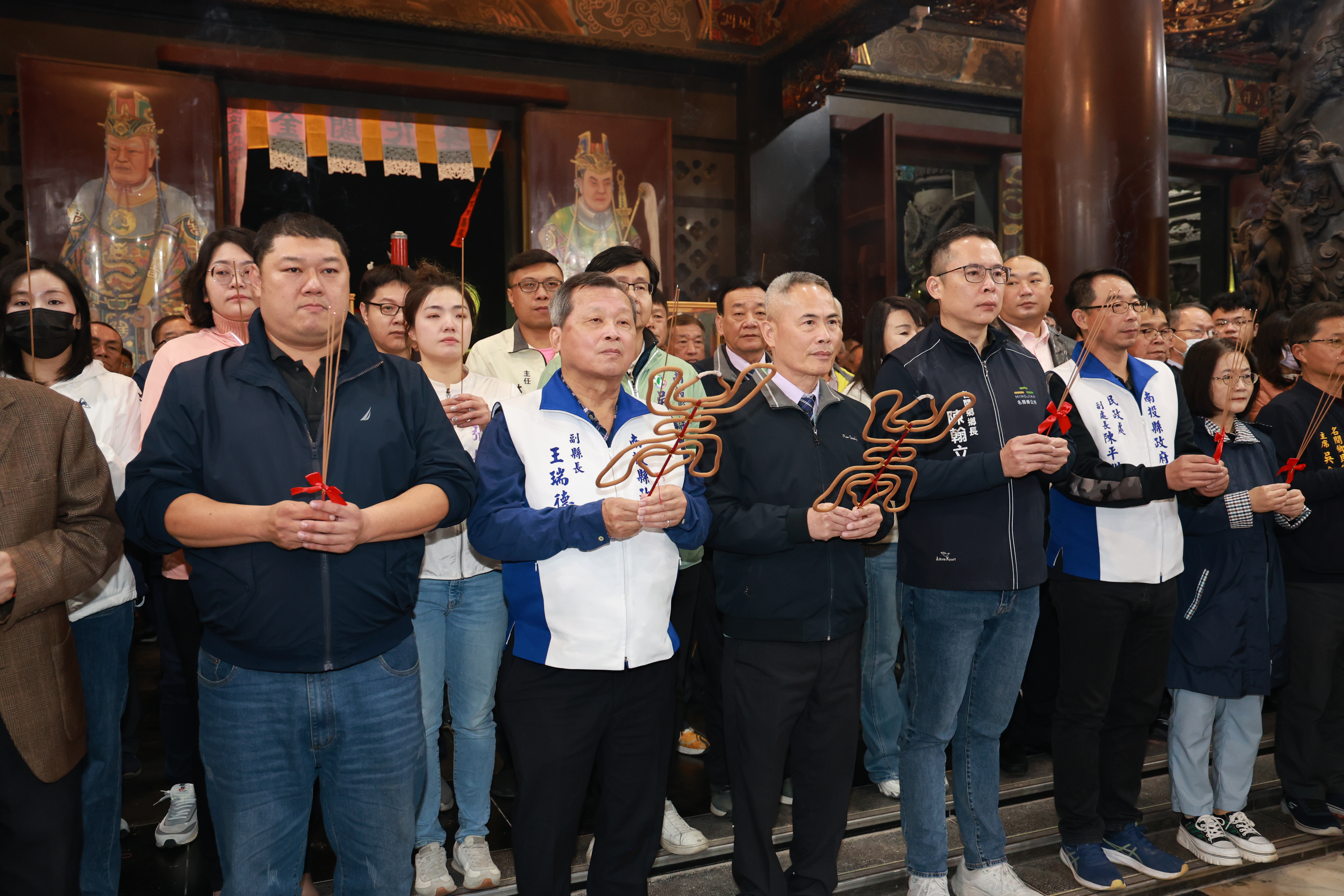 相關圖片1-受天宮玄天上帝聖誕 王副縣長祝壽祈福