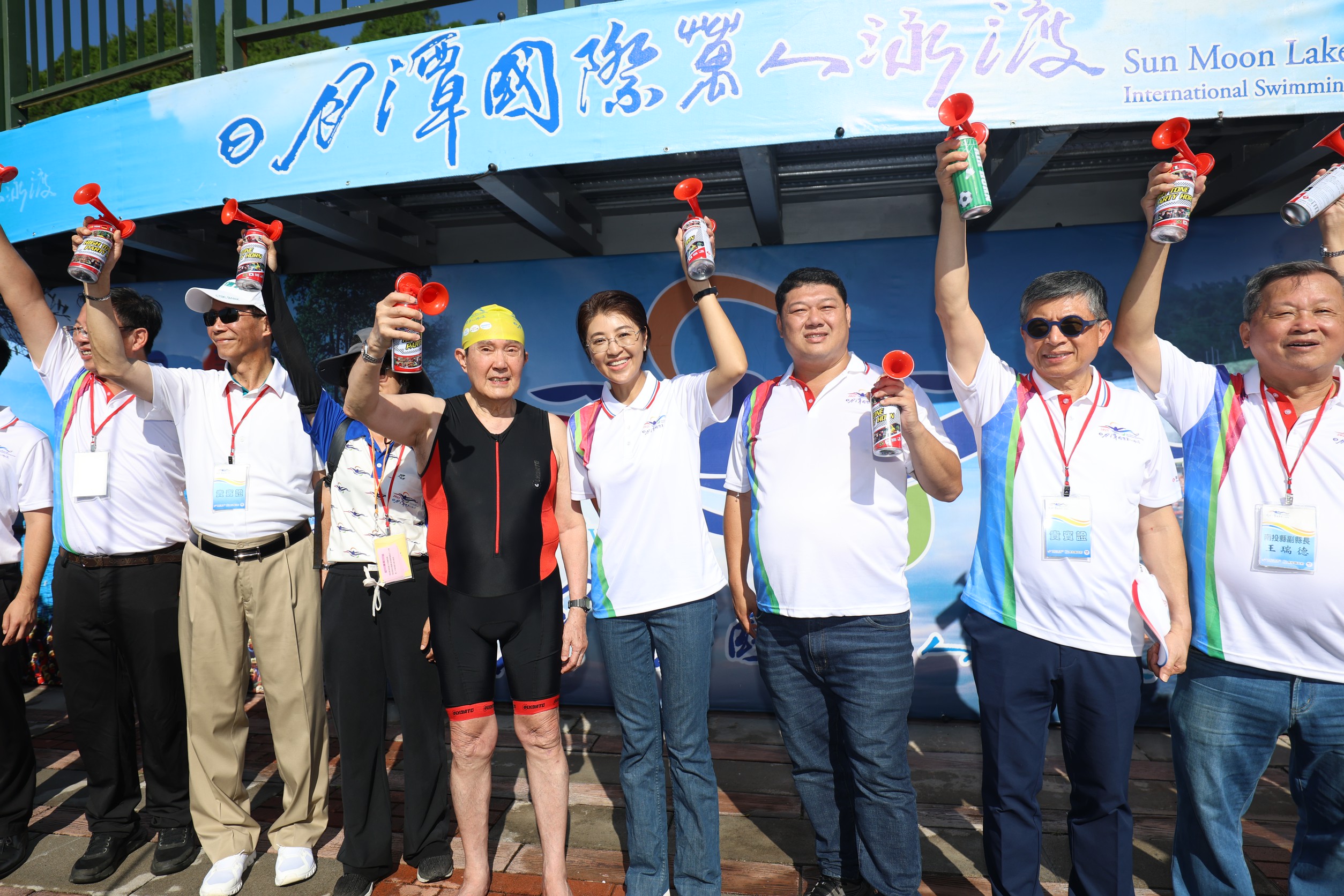 News images-Sun Moon Lake International Cross-lake Swimming Carnival Takes Place with 24,736 Swimmers, Sep. 28th