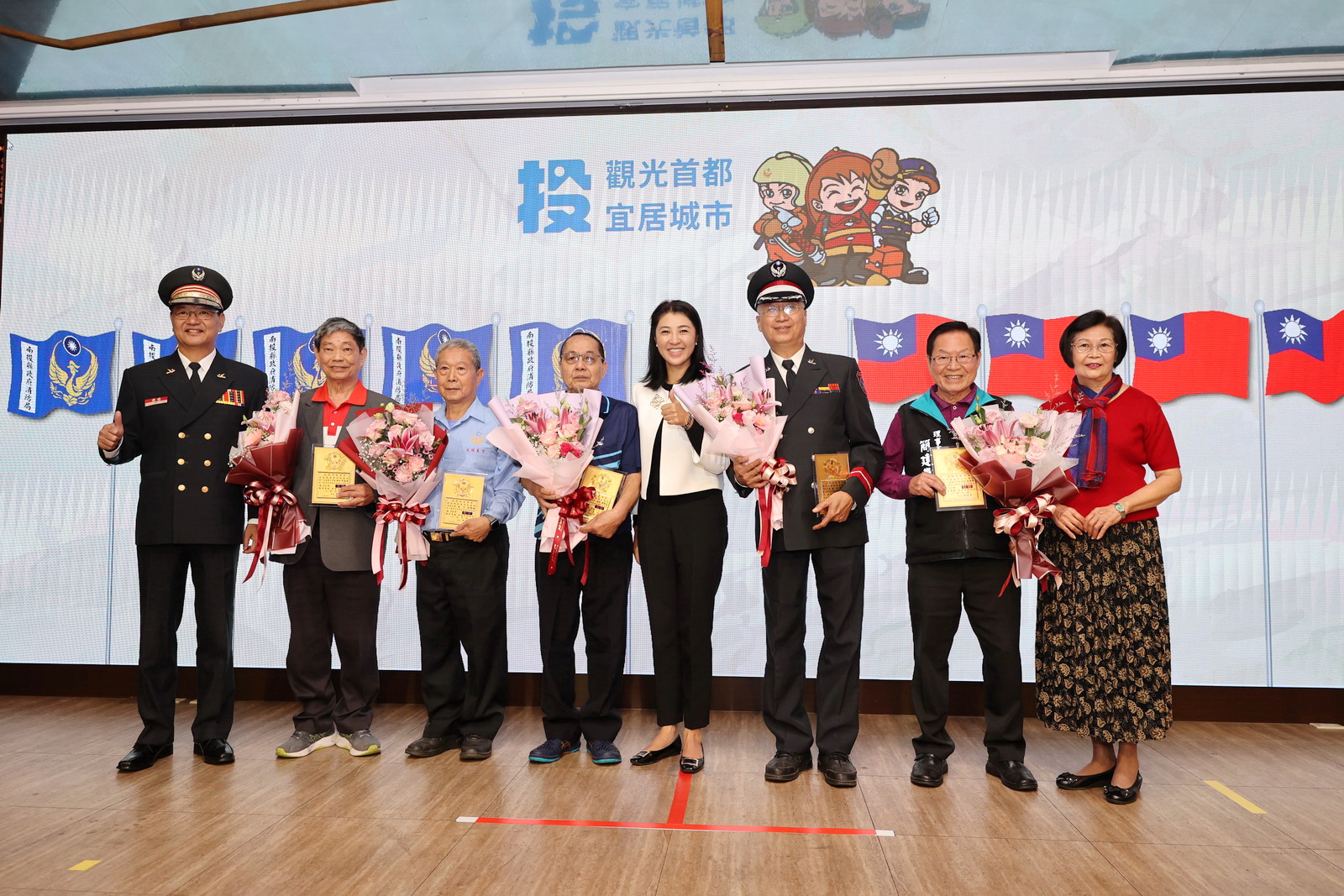 圖片-年度消防民力年資標暨績優人員表揚活動