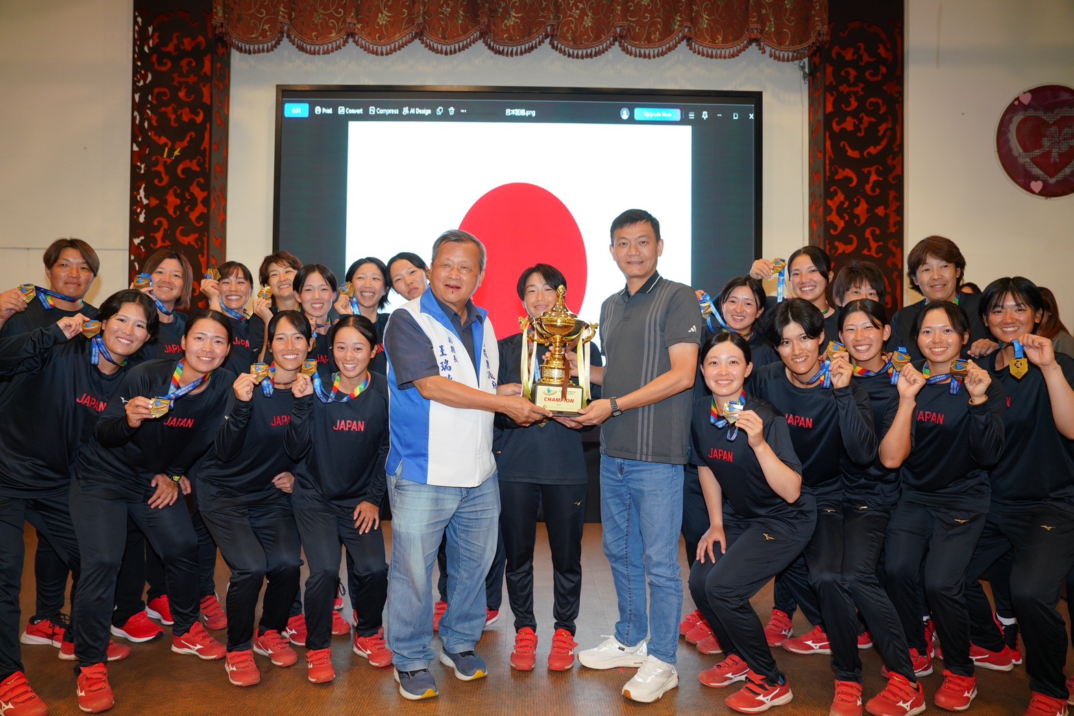 圖片-2026亞洲盃大學女子壘球賽風光閉幕  以國際賽事接軌人才培育  展現亞洲女壘實力