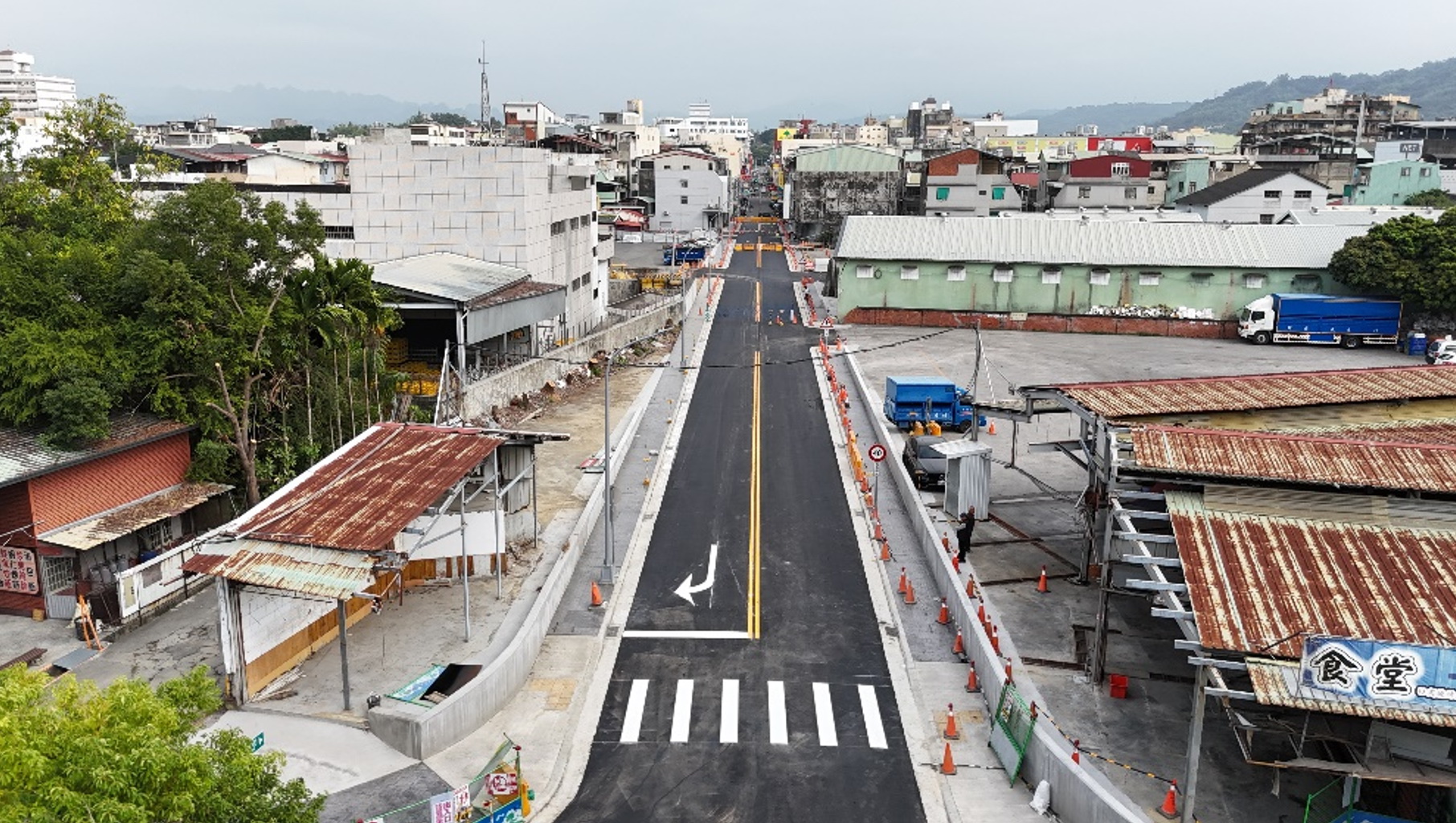 相關圖片8-草屯鎮和平街瓶頸路段拓寬　10日正式通車