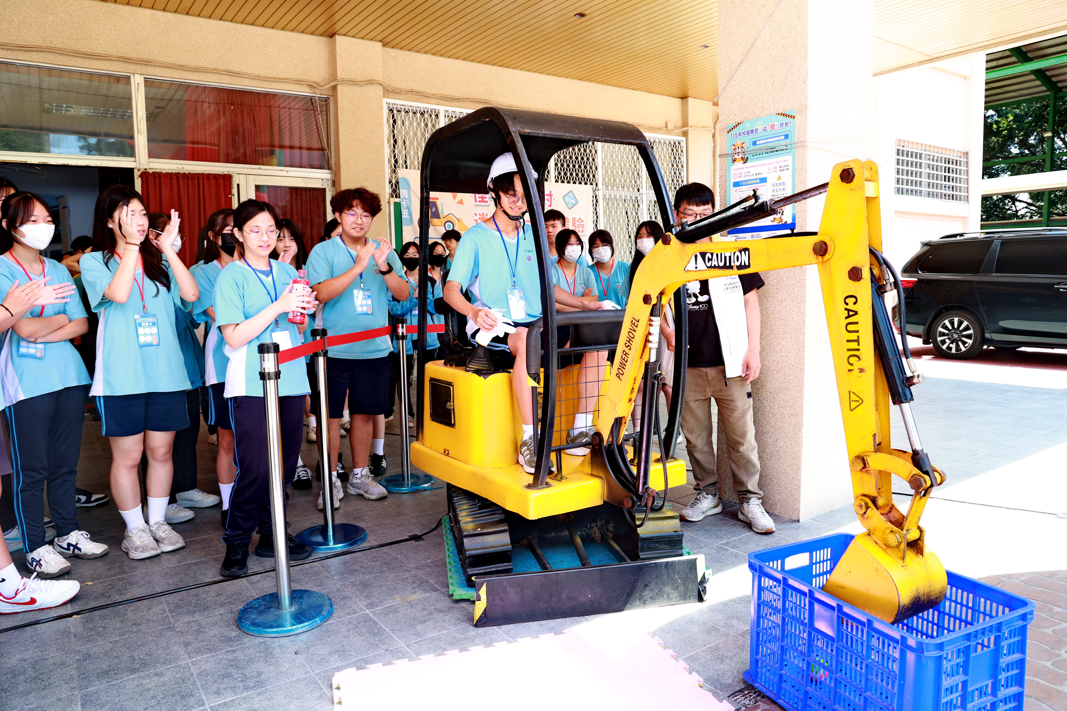 相關圖片2-校園職安體驗 強化學生安全意識