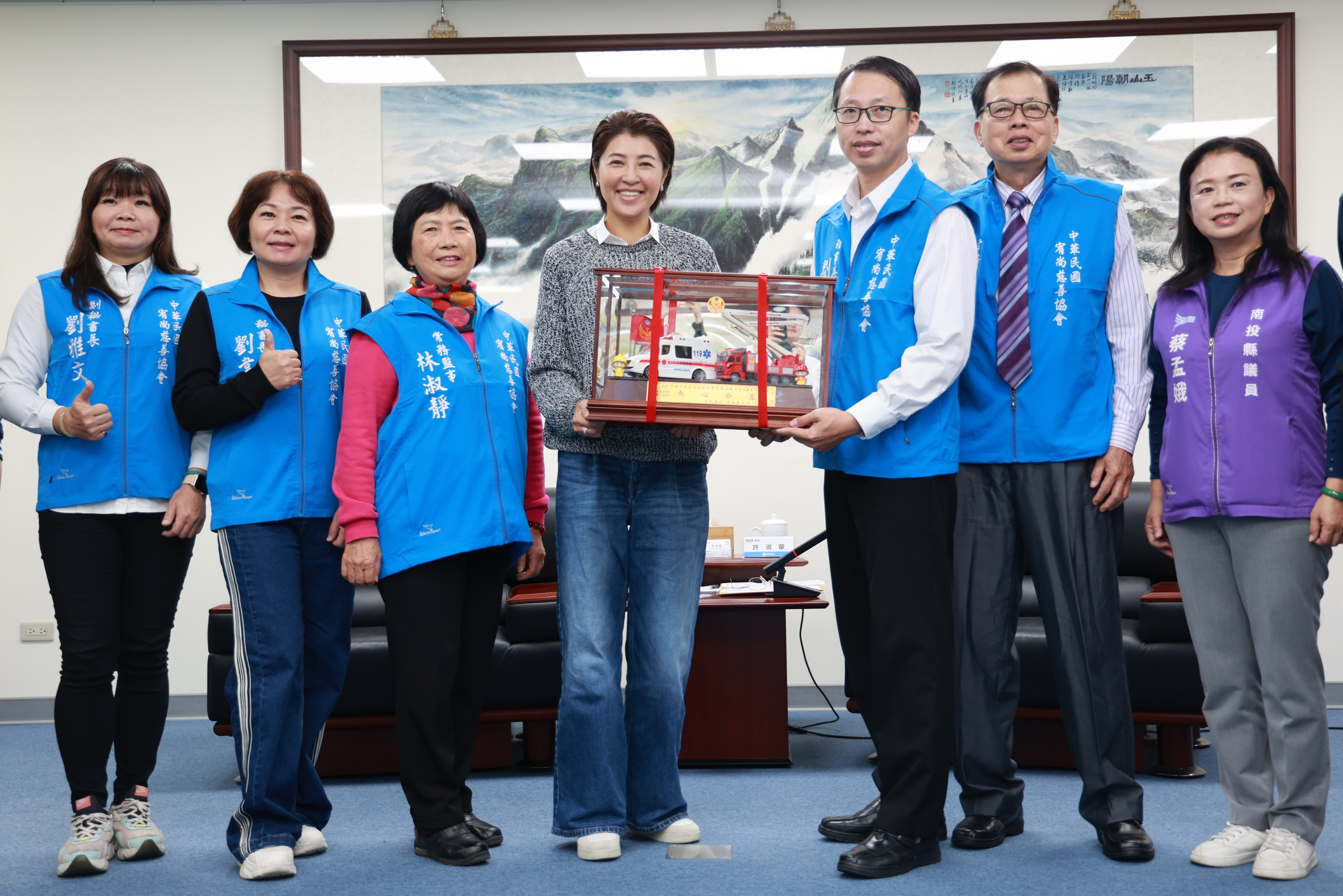 相關圖片1-宥尚慈善協會捐贈救護車 守護南投竹山鄉親