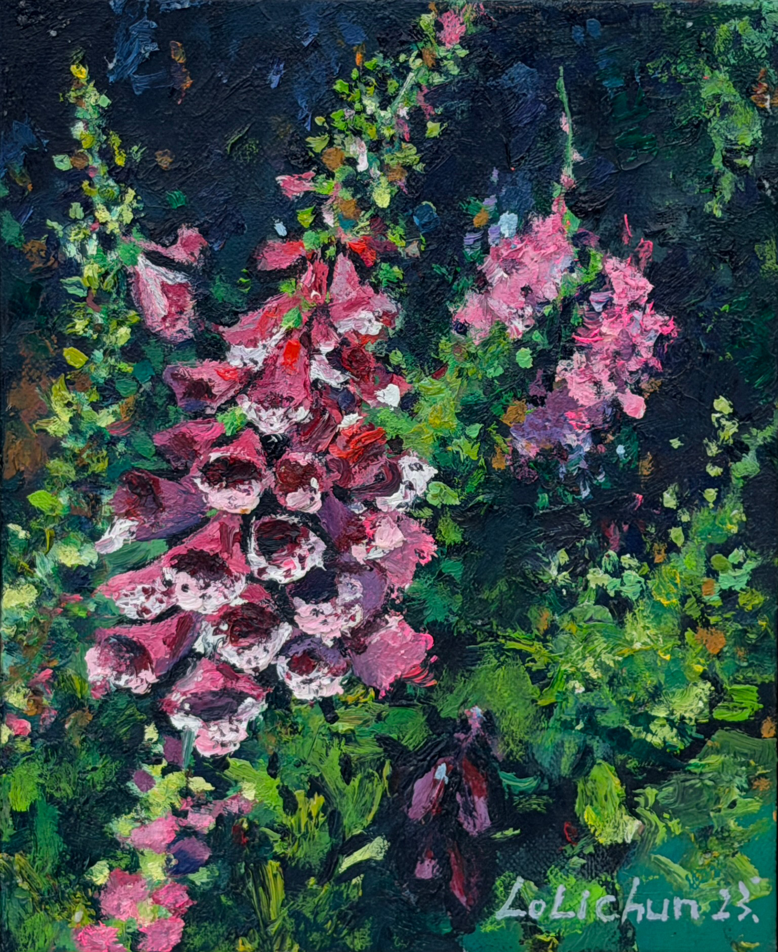 文章圖片-繁花盛開-羅立君油畫個展