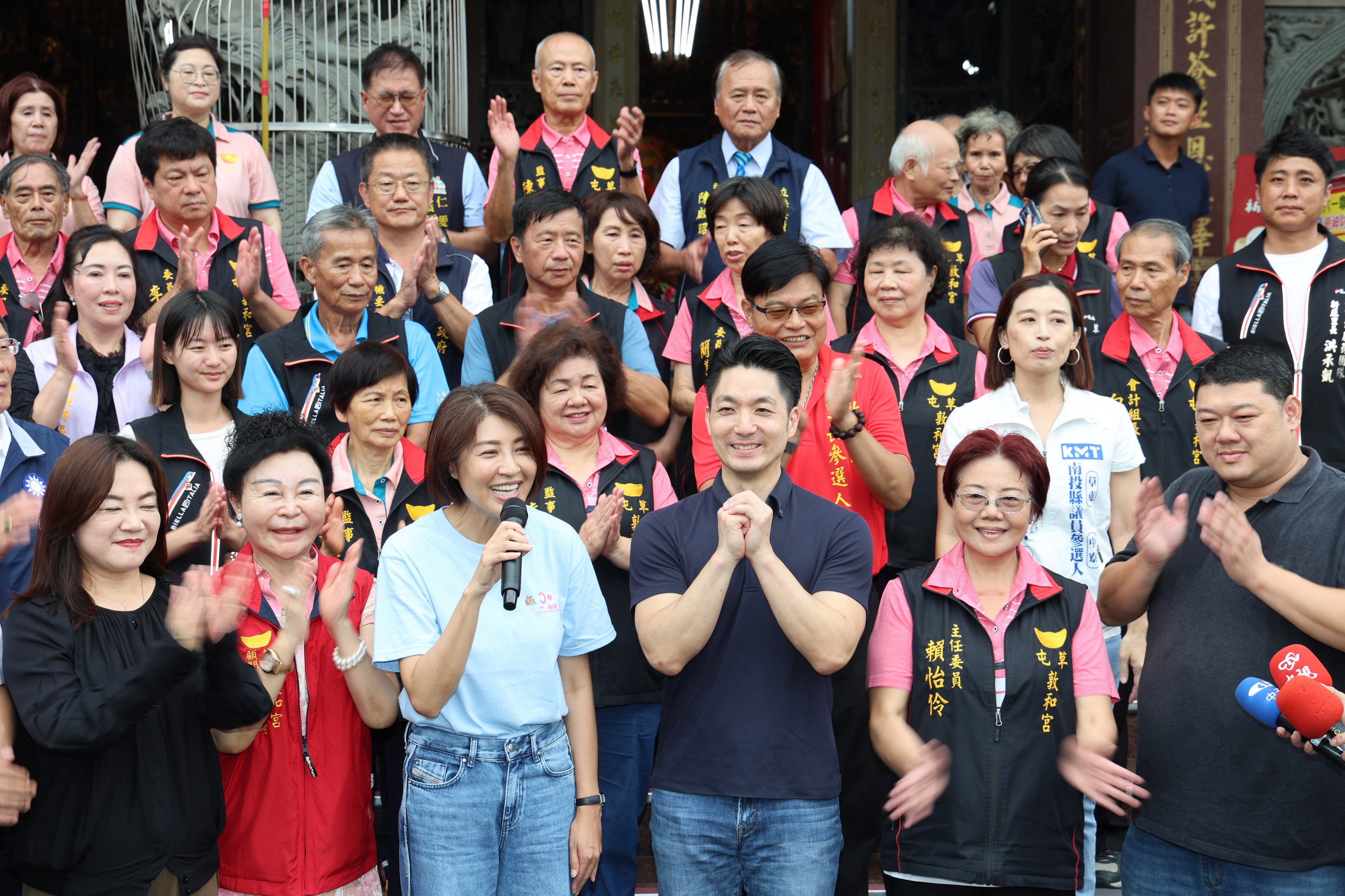 相關圖片5-台北市長蔣萬安參訪惠德宮、敦和宮 允諾協力許縣長加強北市、投縣互惠交流