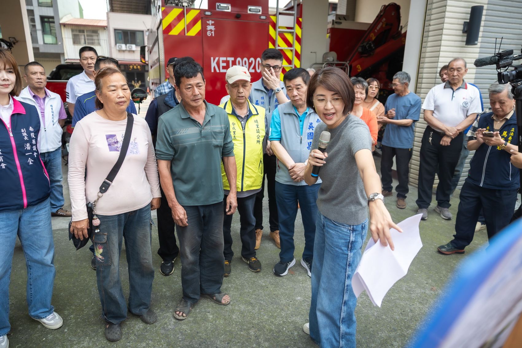 相關圖片8-縣府與國姓公所合作綠美化楞嚴宮周邊　打造新亮點
