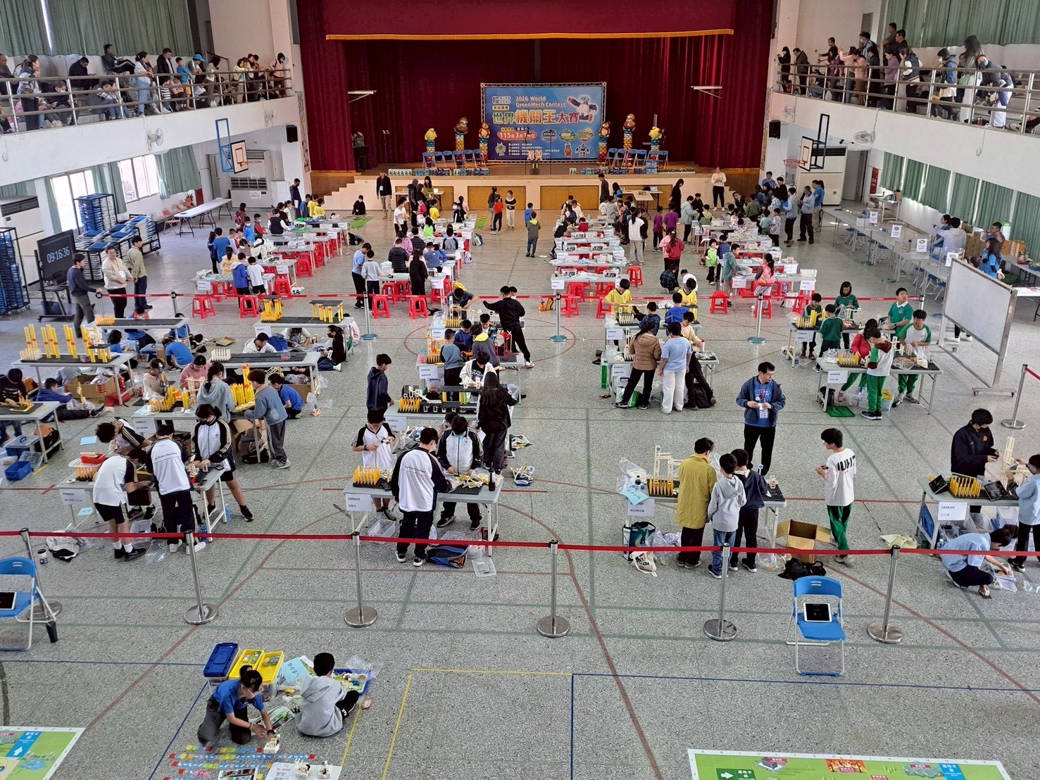 相關圖片2-2026世界機關王大賽南投縣賽百名選手組隊拚冠