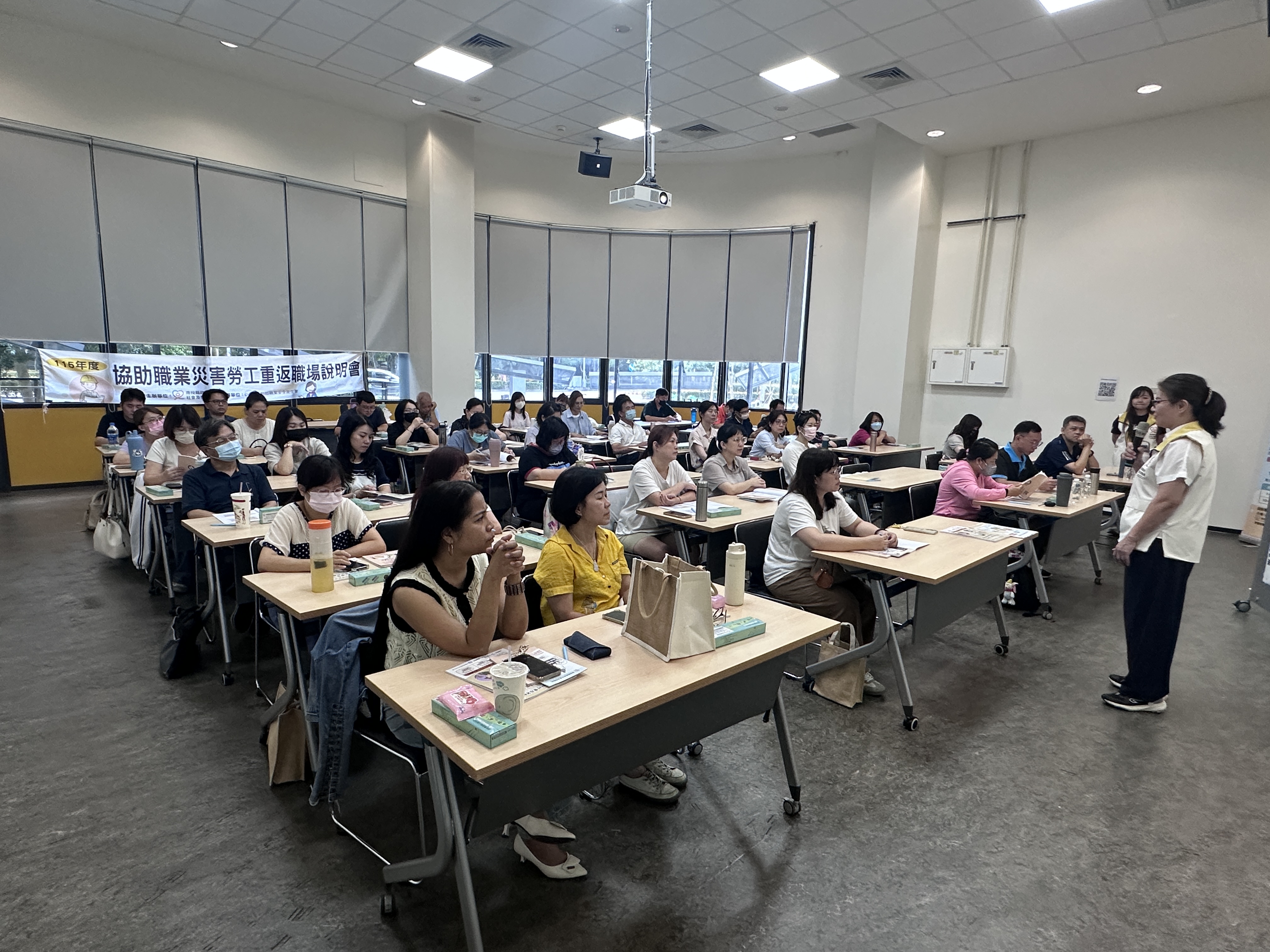 相關圖片2-跨出復工第一步!縣府辦理3場次協助職業災害勞工重返職場說明會