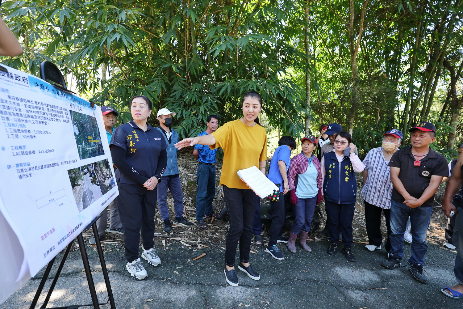 圖片-縣府斥資約1700萬元　改善國姓草屯多處道路及護岸