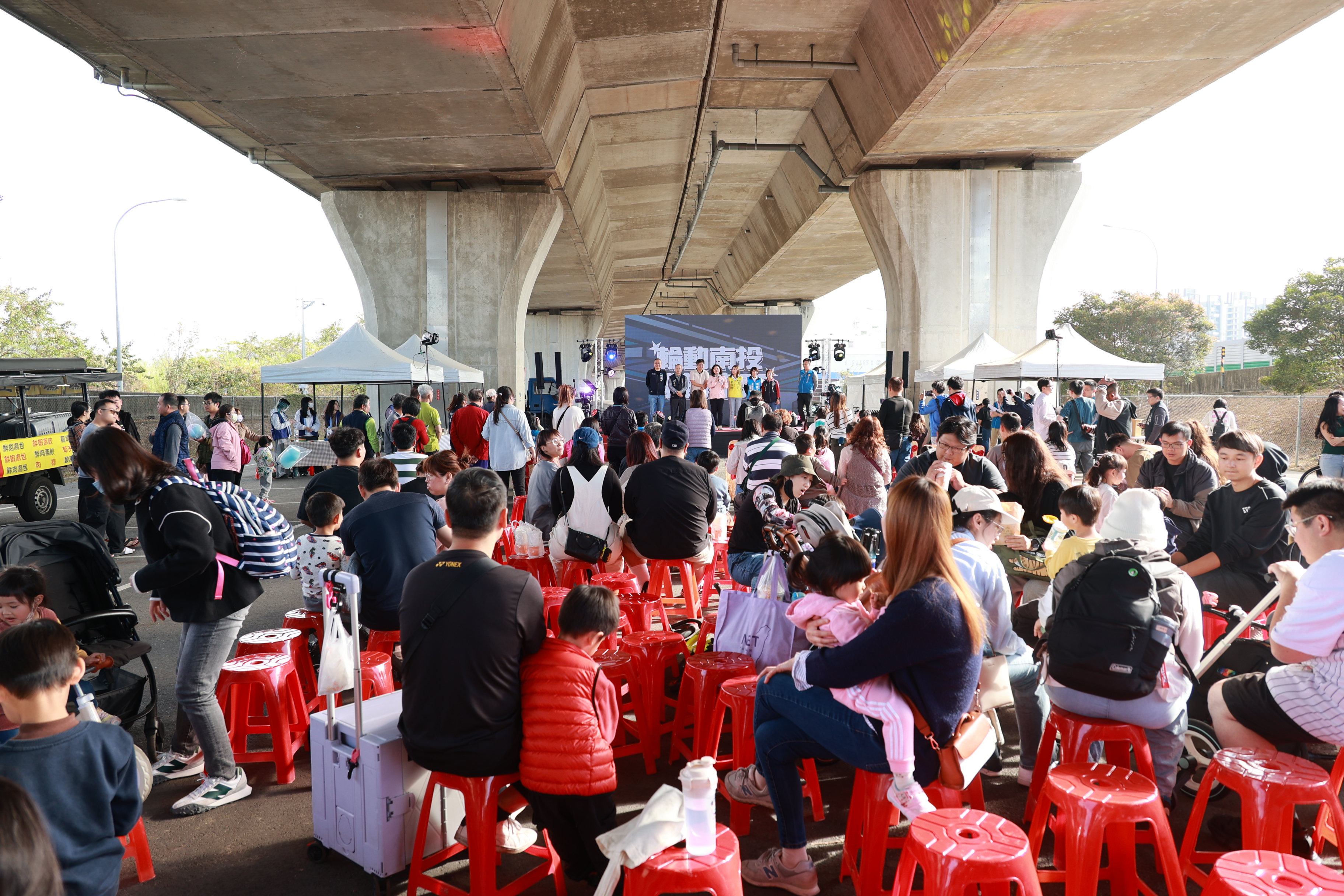 相關圖片5-國道三交流道下變身律動樂園    南投市「親子輪動場」動土暖身趴