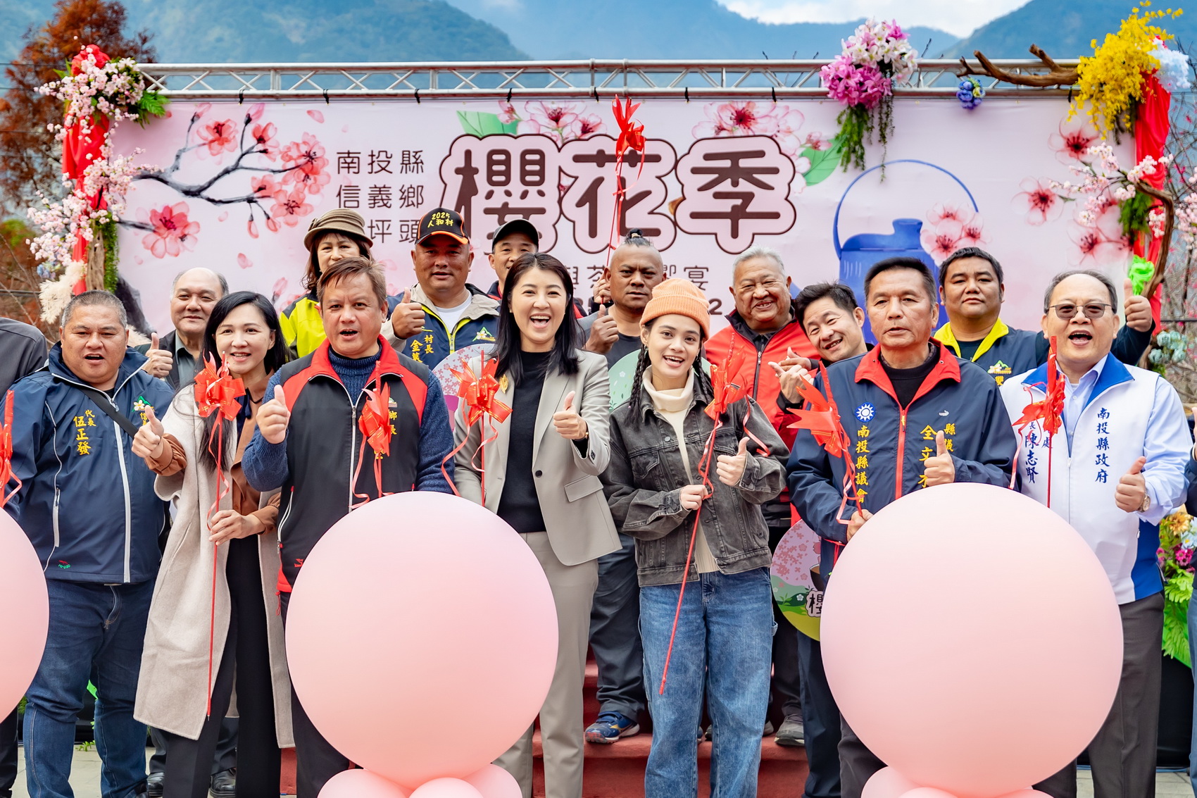 相關圖片2-草坪頭櫻花季登場　歡迎到南投走春