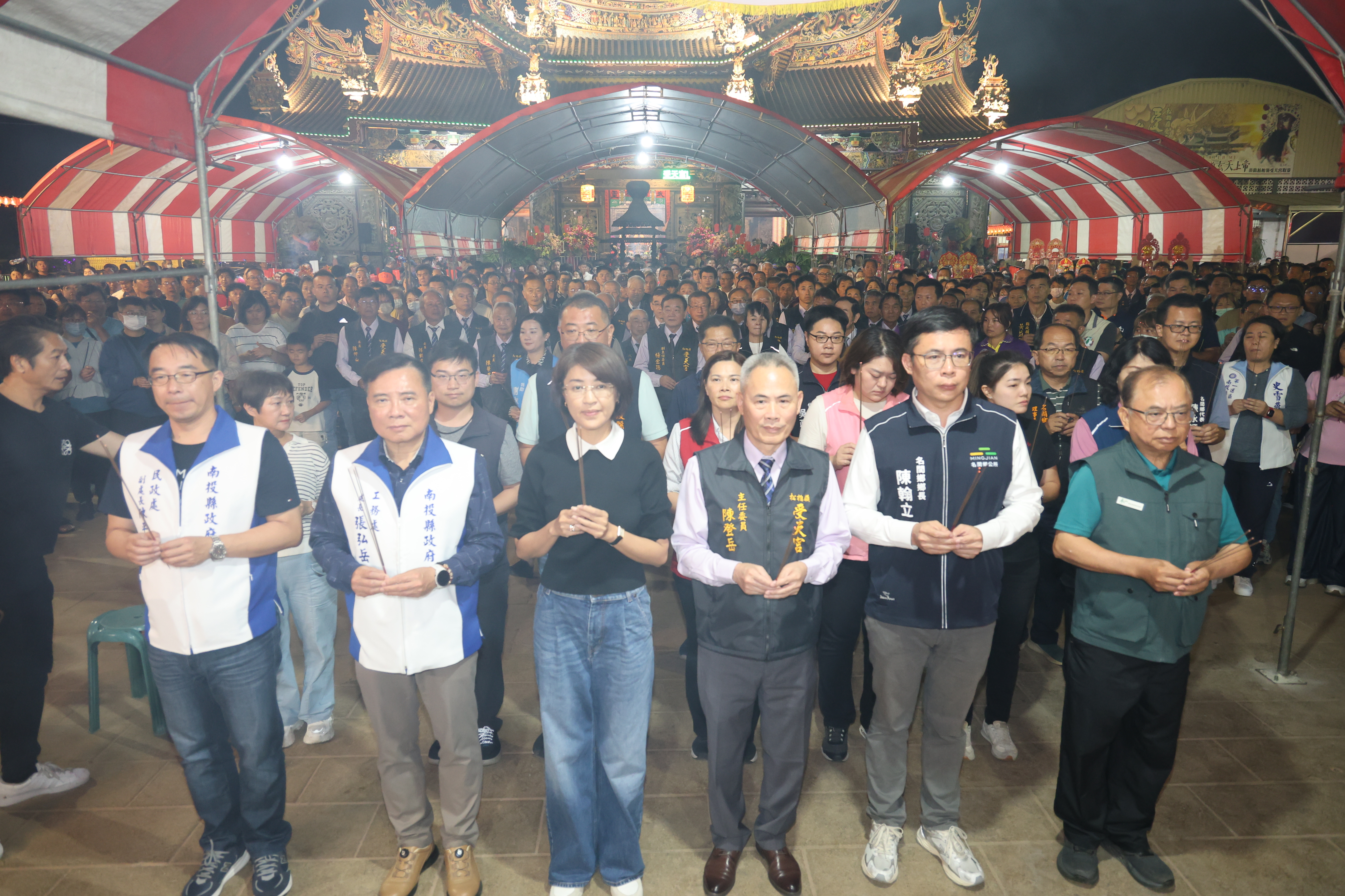 相關圖片3-歡慶玄天上帝聖誕 受天宮團拜大典許縣長主獻