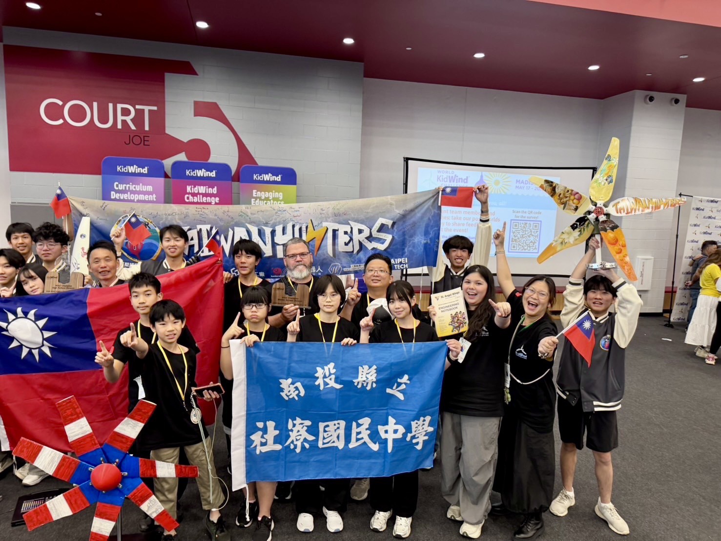 相關圖片2-南投風力科研團隊勇奪世界冠軍 World KidWind Challenge勇奪2冠1獎　讓世界看見南投科技教育實力