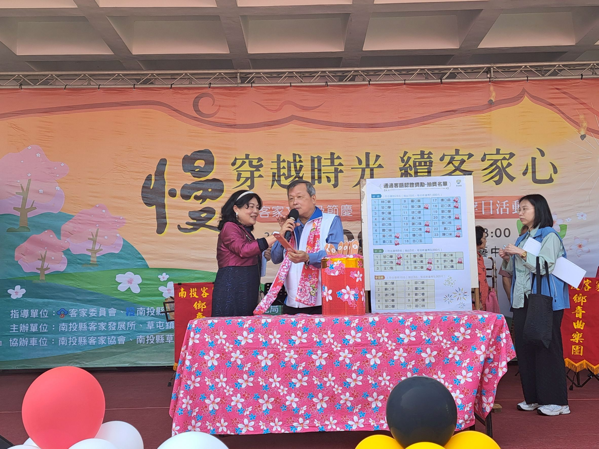 相關圖片2-南投縣114年通過客語認證獎勵-公布中獎名單