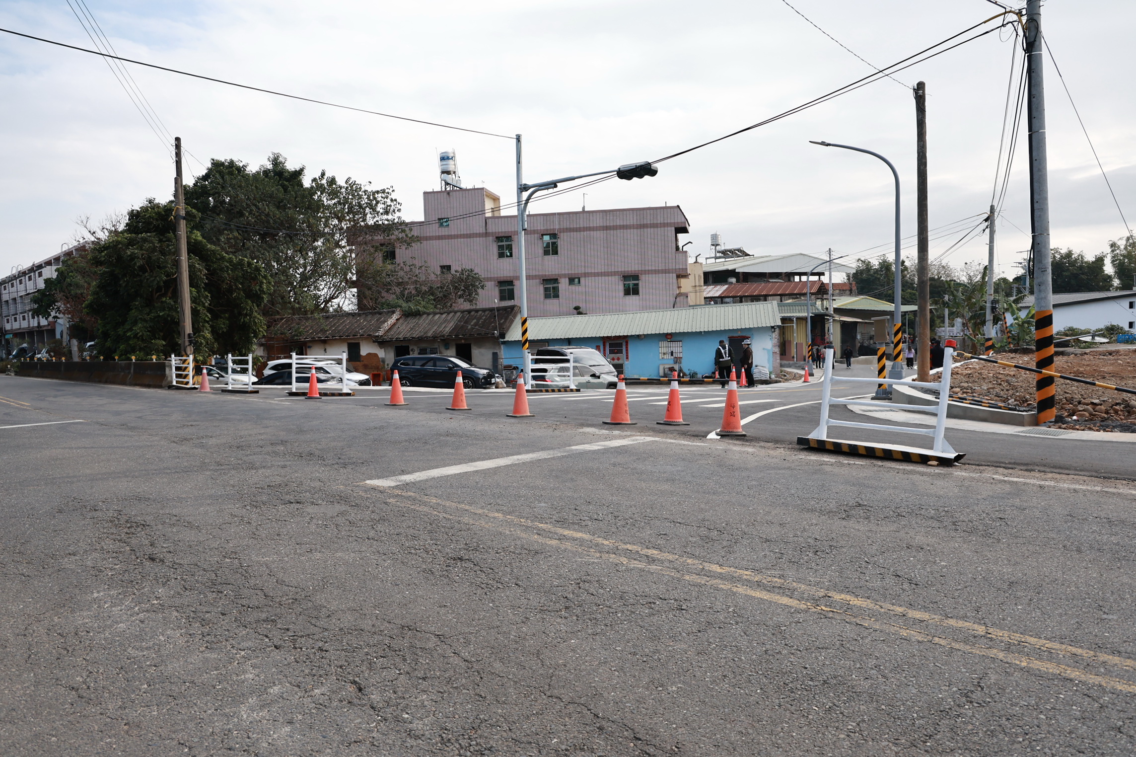 相關圖片4-名間鄉大庄村太平巷道路拓寬工程完工通車