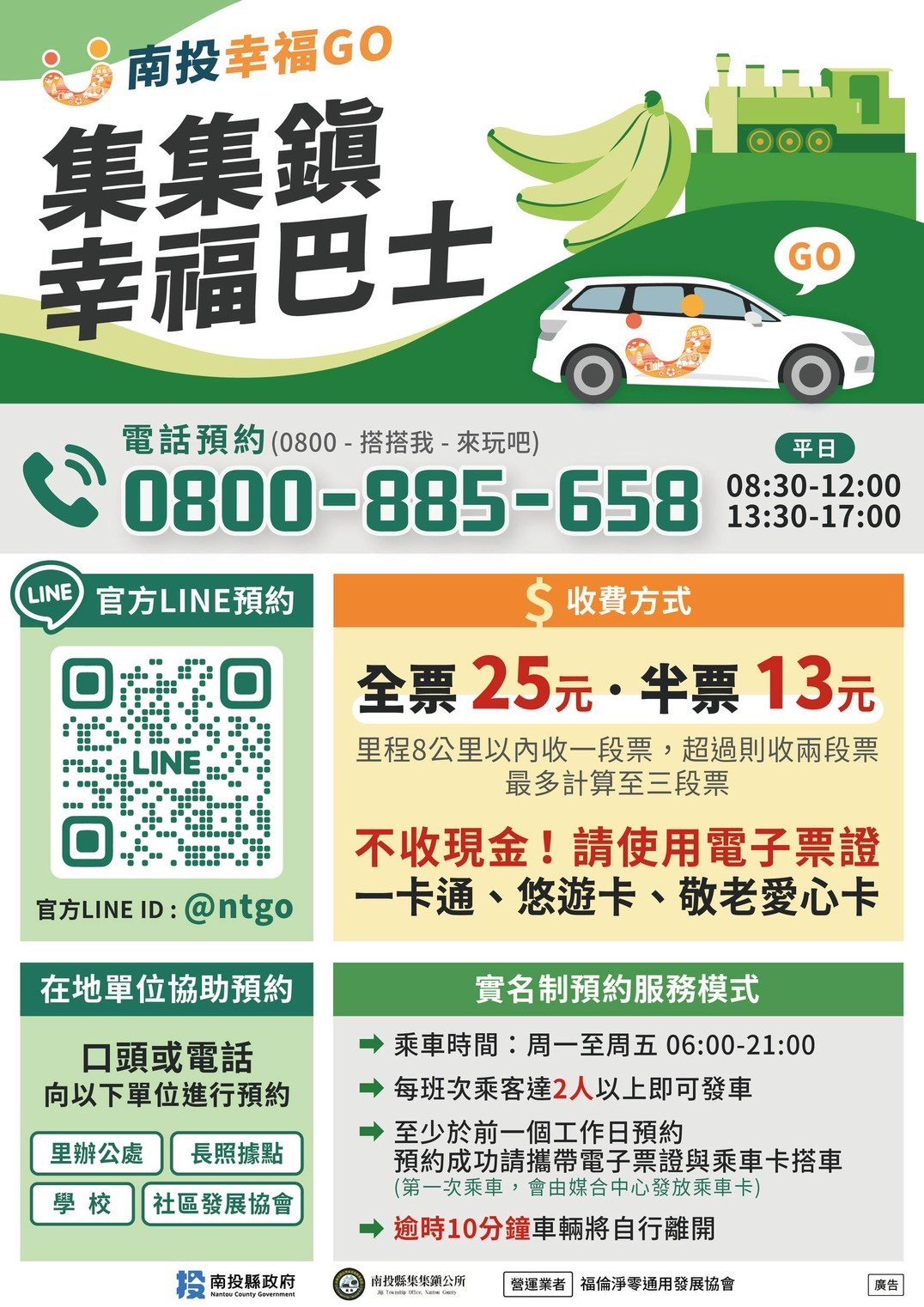 other image4-Nantou Happiness GO Launches Fifth Station in Jiji Township — Two-Month Free Rides Offered During Trial Launch. Aug. 5th