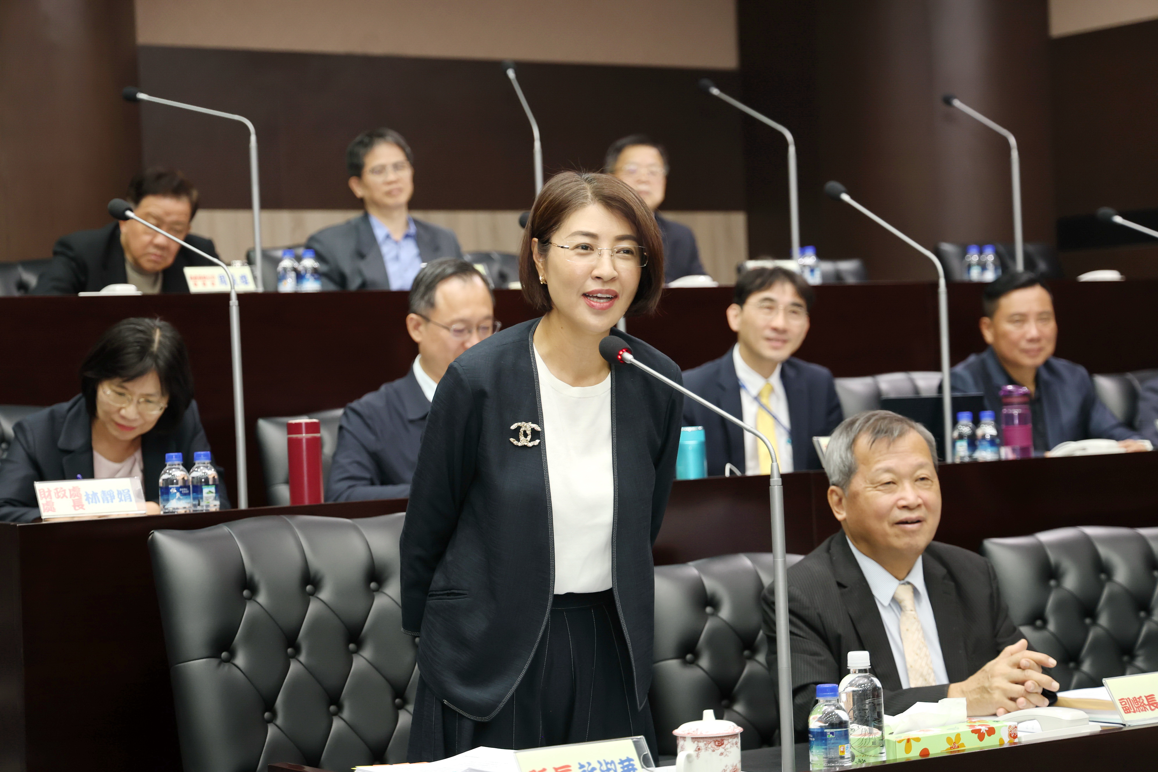 圖片-免費帶狀皰疹疫苗顧健康 許縣長表示明年中低收優先接種