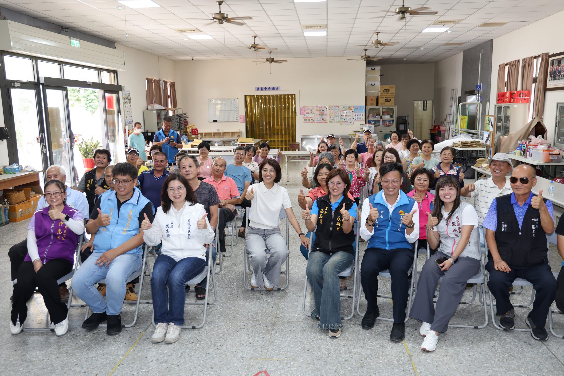 相關圖片8-許縣長率隊會勘南投市14項地方建設簽核逾2,100萬元經費　  傾聽民意解決民瘼 打造安全宜居生活環境