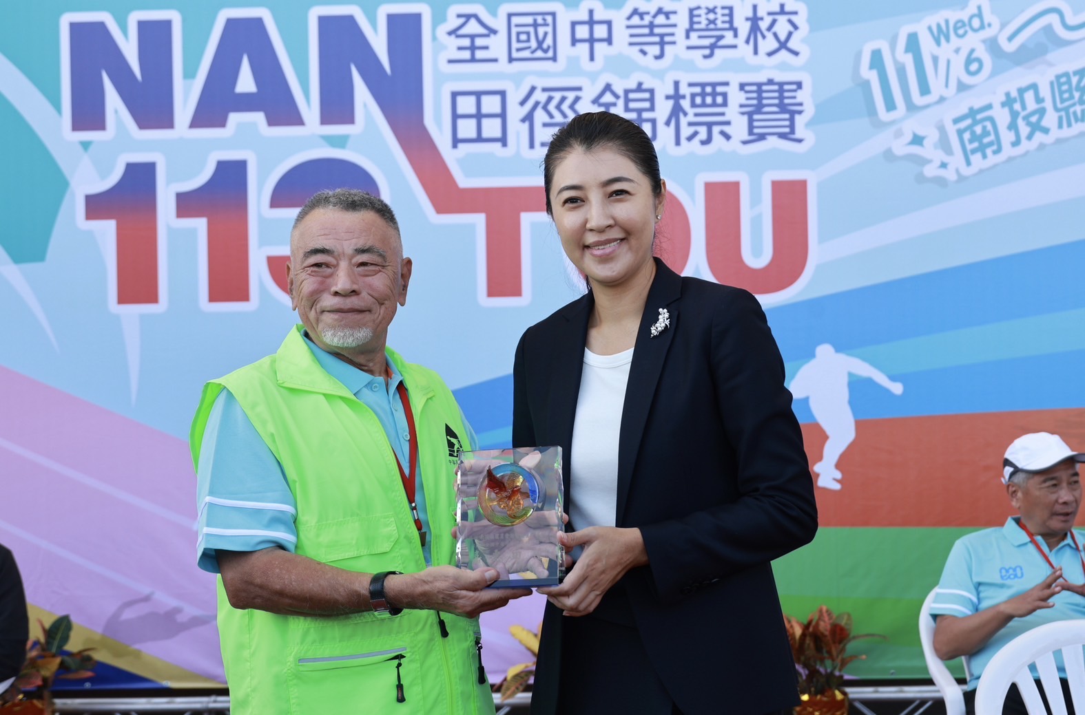 圖片-全國中等學校田徑賽開幕 22縣市5國選手競技
