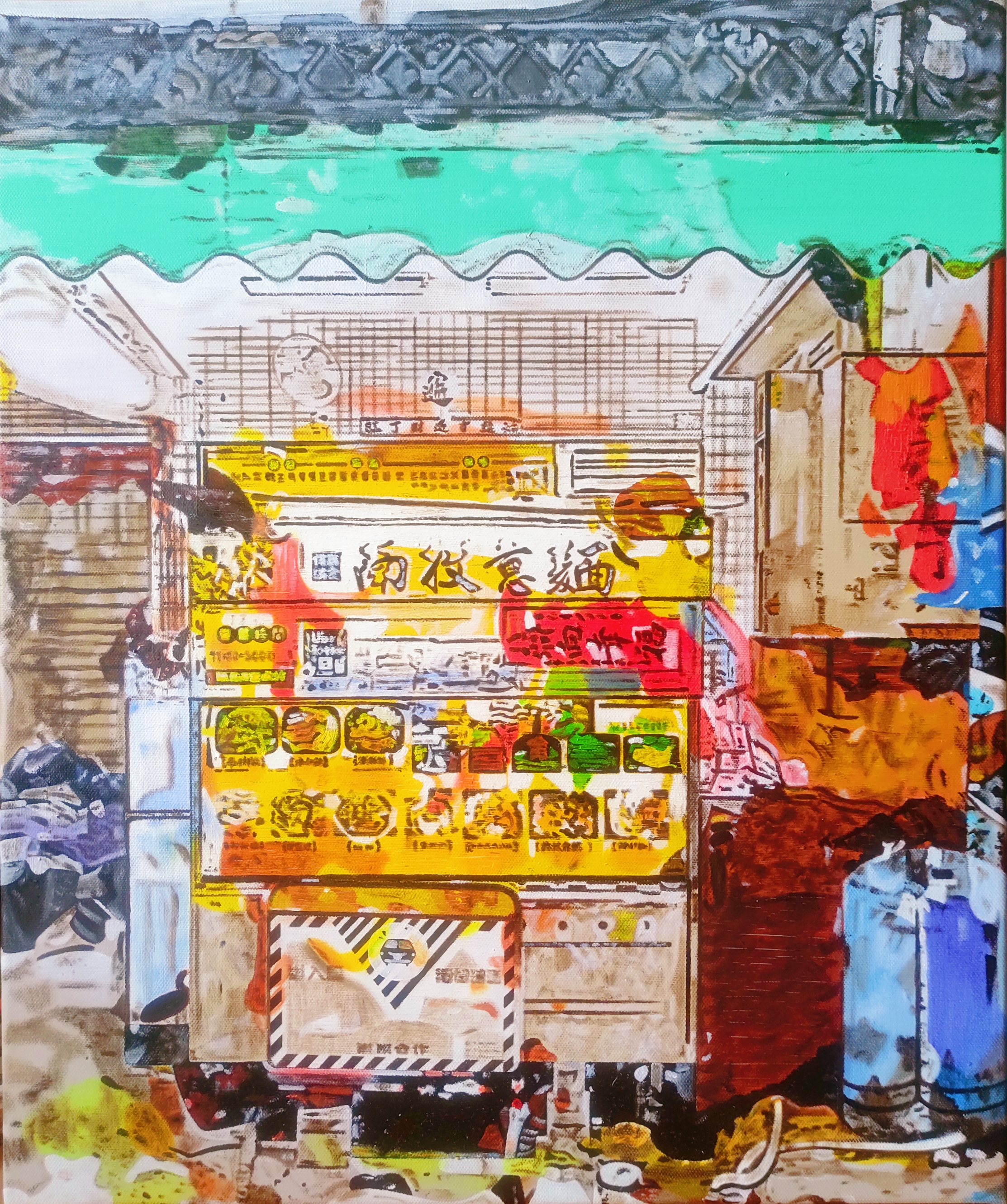 文章圖片-城市角落-陳維嘉寫實油畫個展